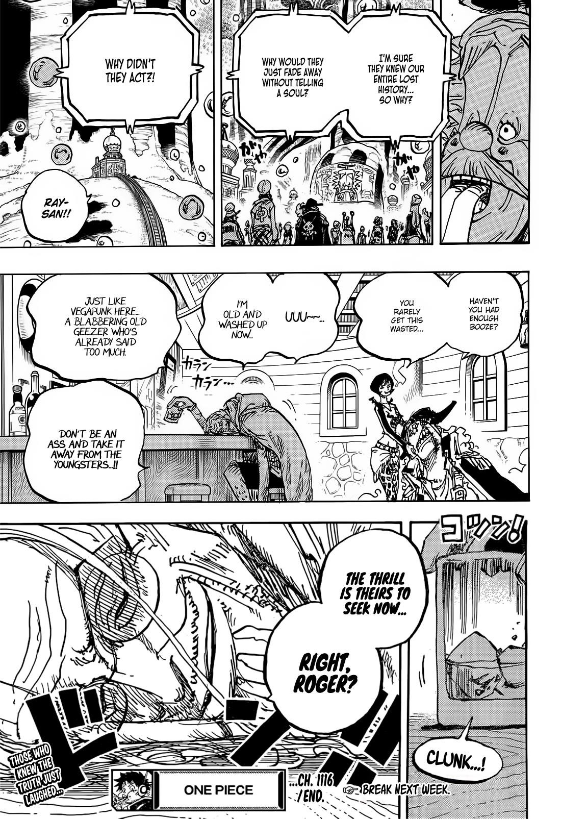 One Piece Chapter 1116 - Page 12 in English