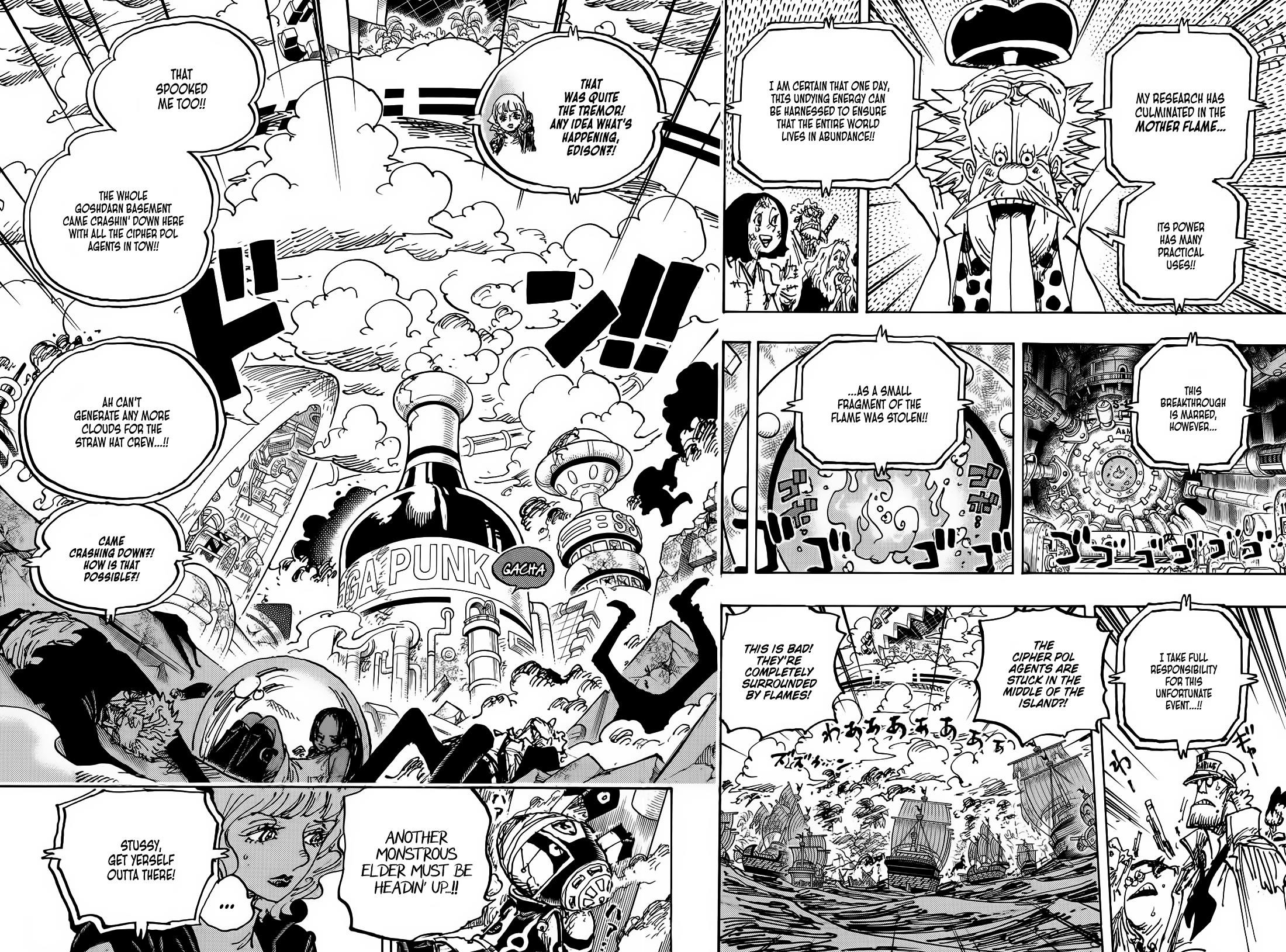 One Piece Chapter 1116 - Page 4 in English