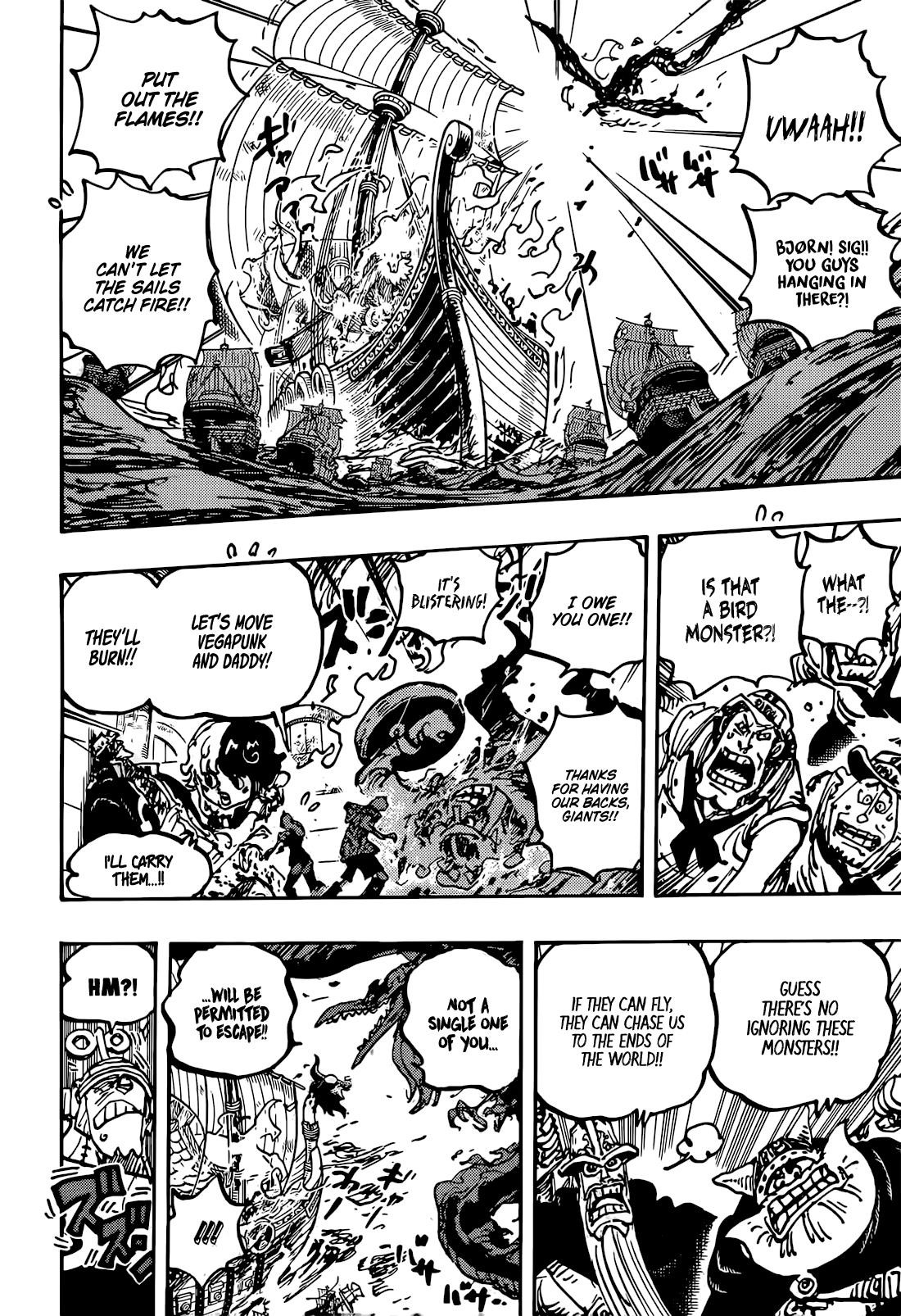 One Piece Chapter 1118 - Page 10 in English
