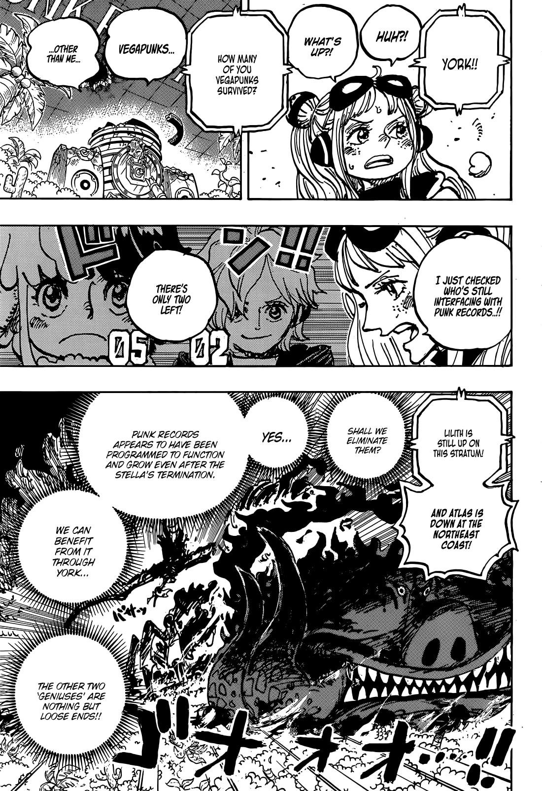 One Piece Chapter 1118 - Page 5 in English