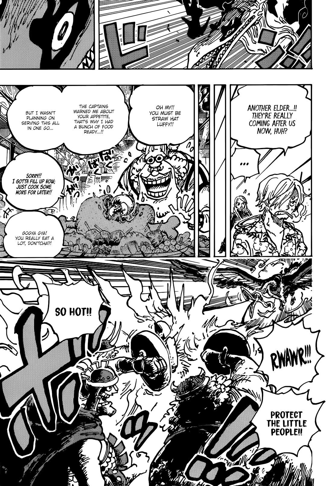 One Piece Chapter 1118 - Page 9 in English
