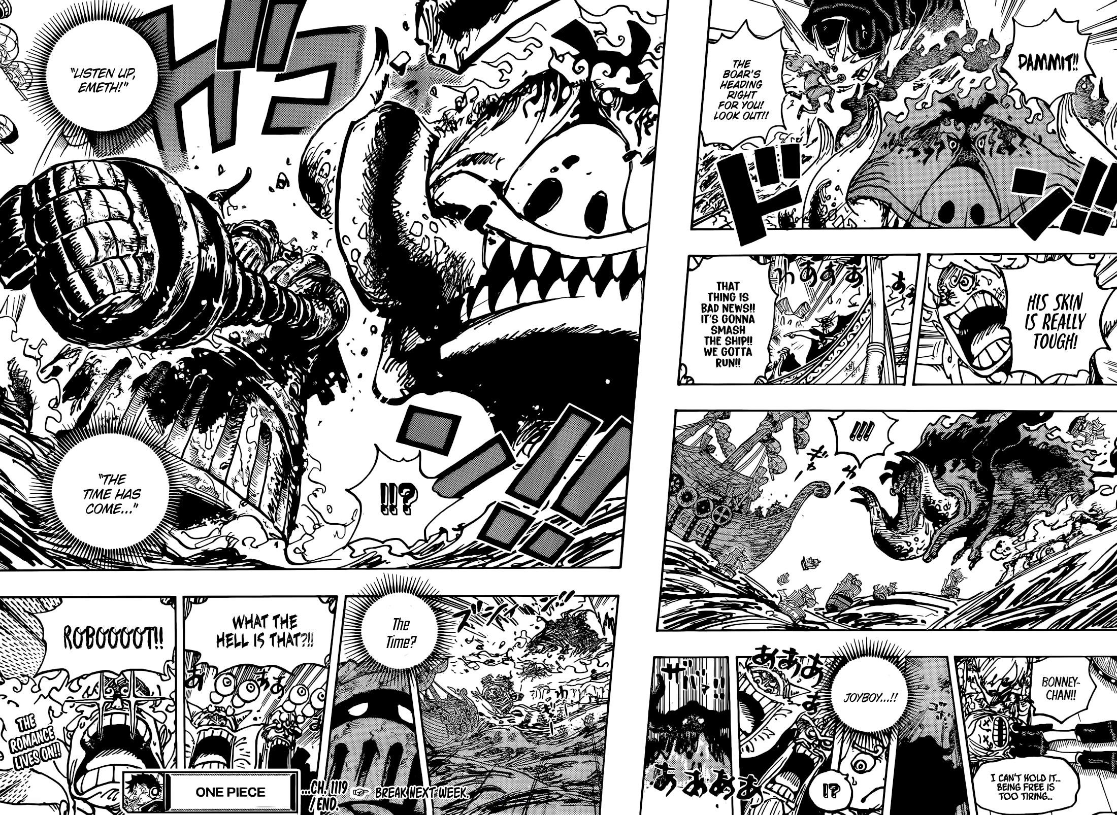 One Piece Chapter 1119 - Page 11 in English