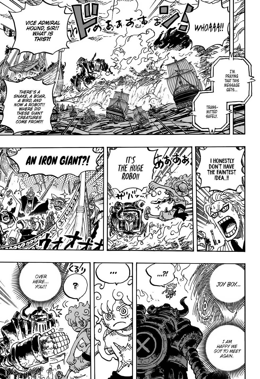 One Piece Chapter 1120 - Page 11 in English