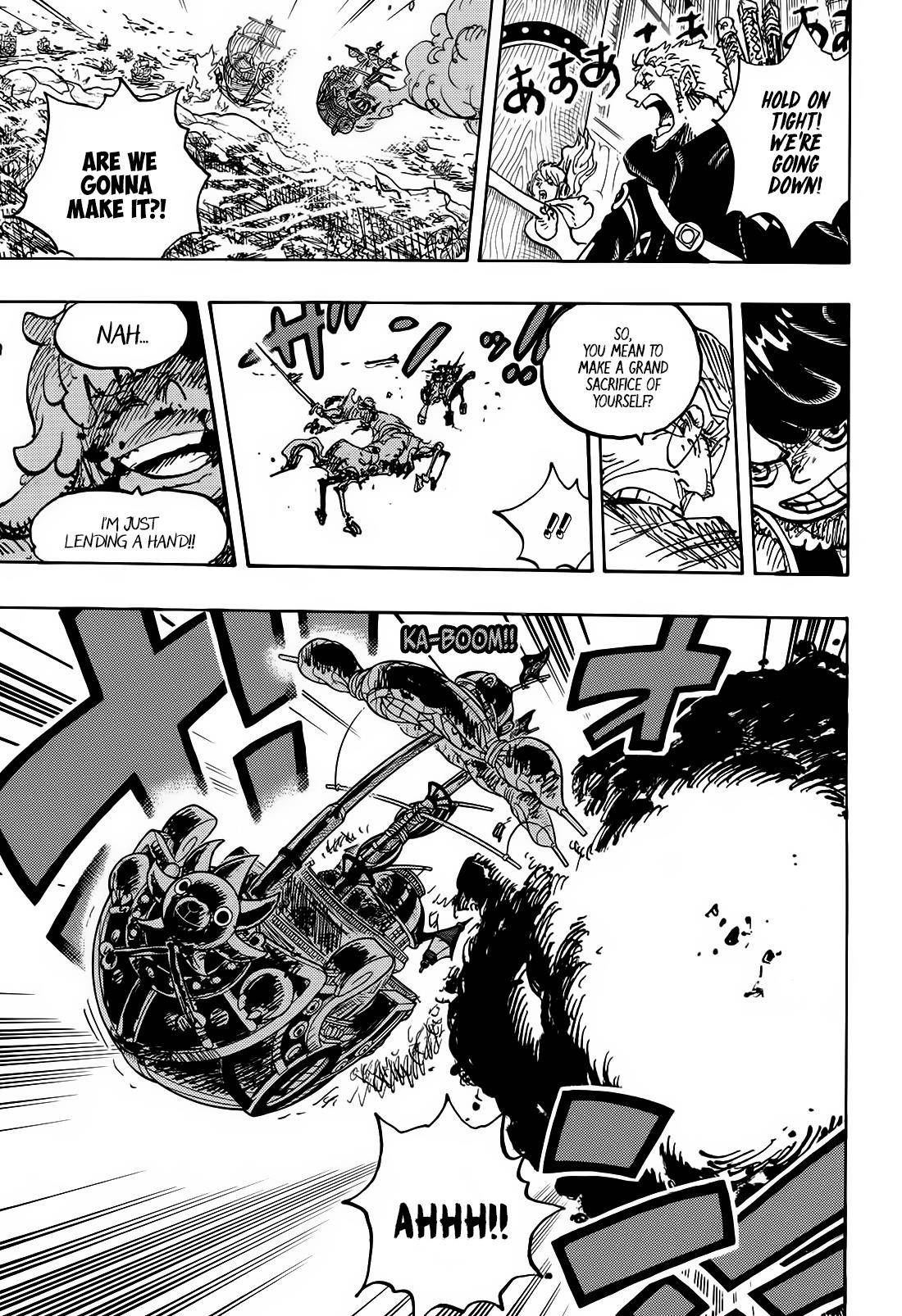 One Piece Chapter 1120 - Page 17 in English