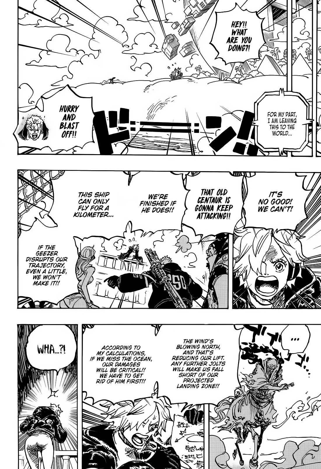 One Piece Chapter 1120 - Page 6 in English