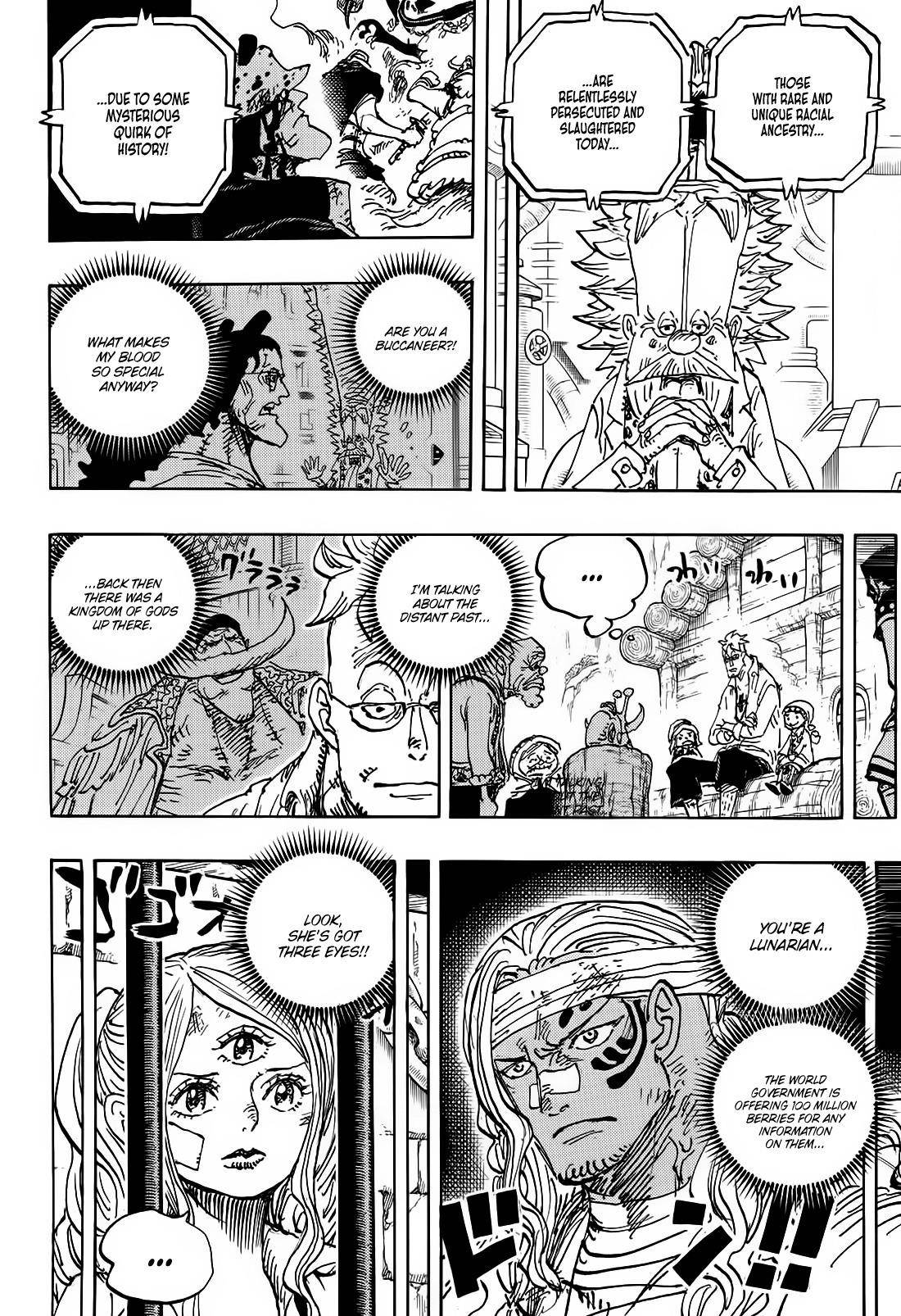 One Piece Chapter 1121 - Page 6 in English