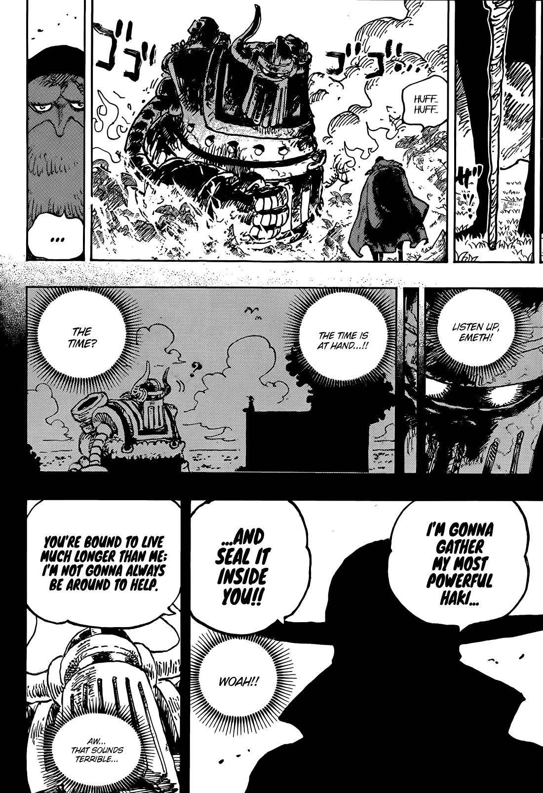 One Piece Chapter 1122 - Page 13 in English