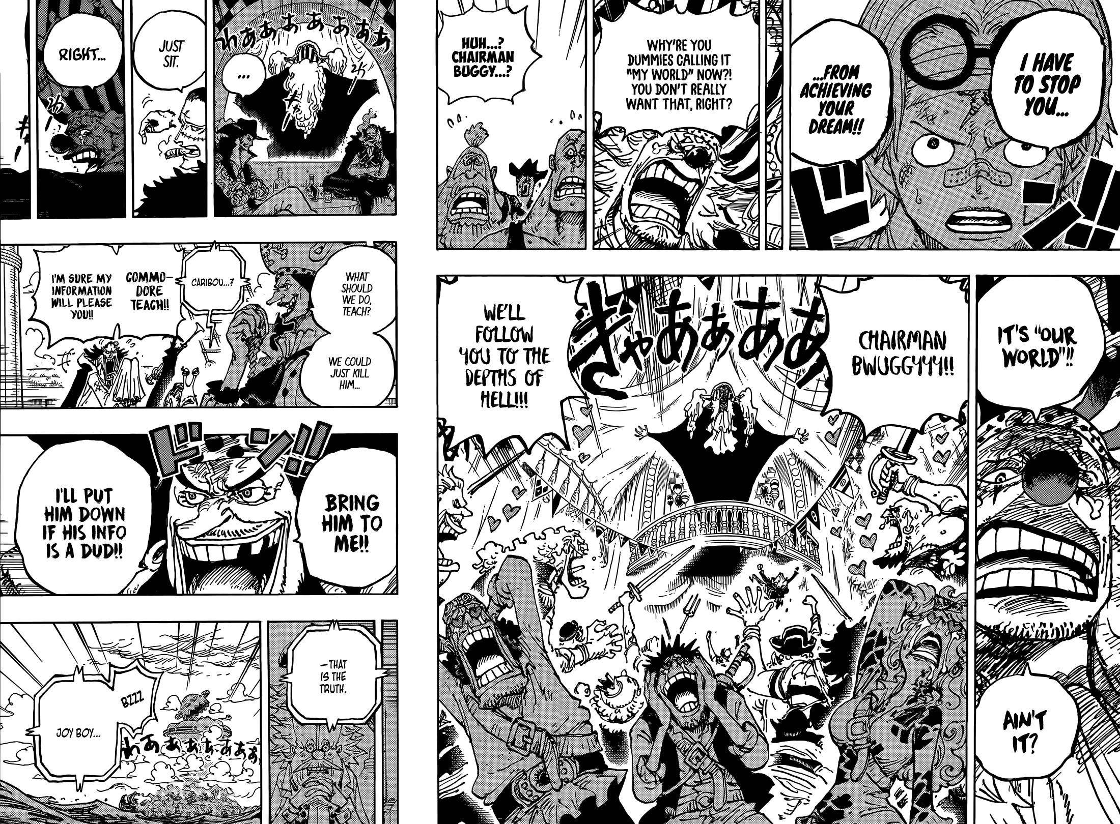 One Piece Chapter 1122 - Page 5 in English