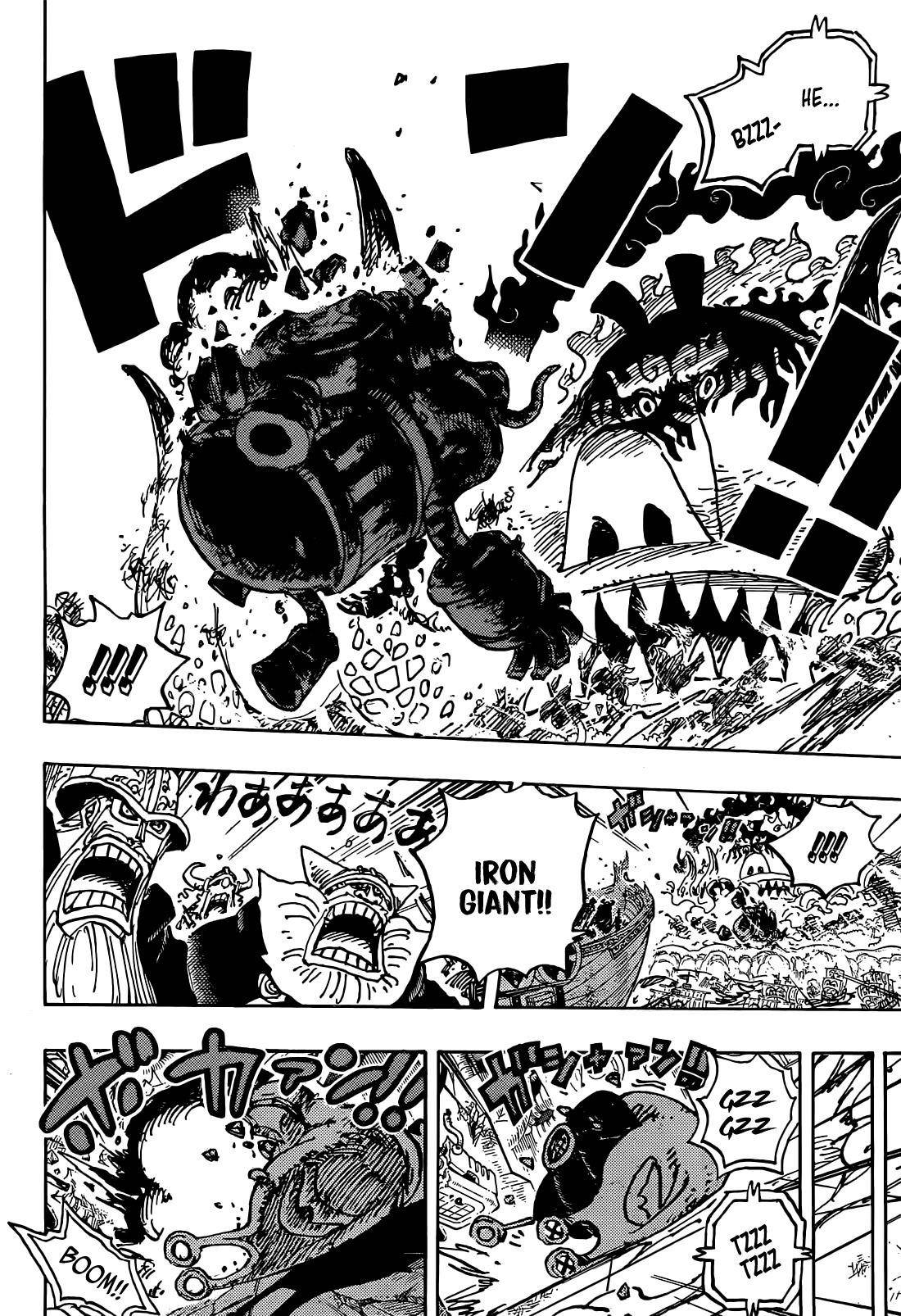 One Piece Chapter 1122 - Page 6 in English