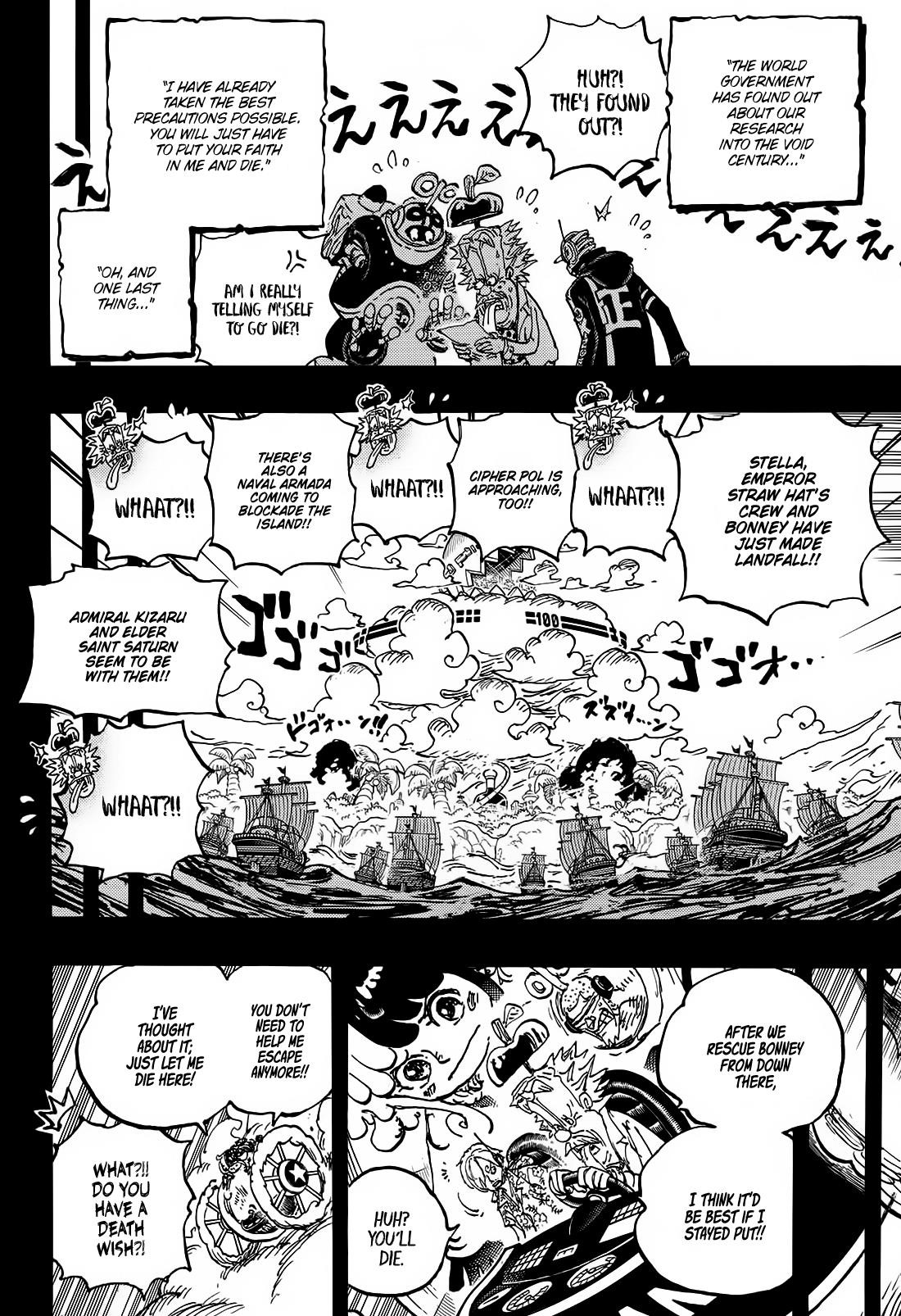 One Piece Chapter 1123 - Page 15 in English