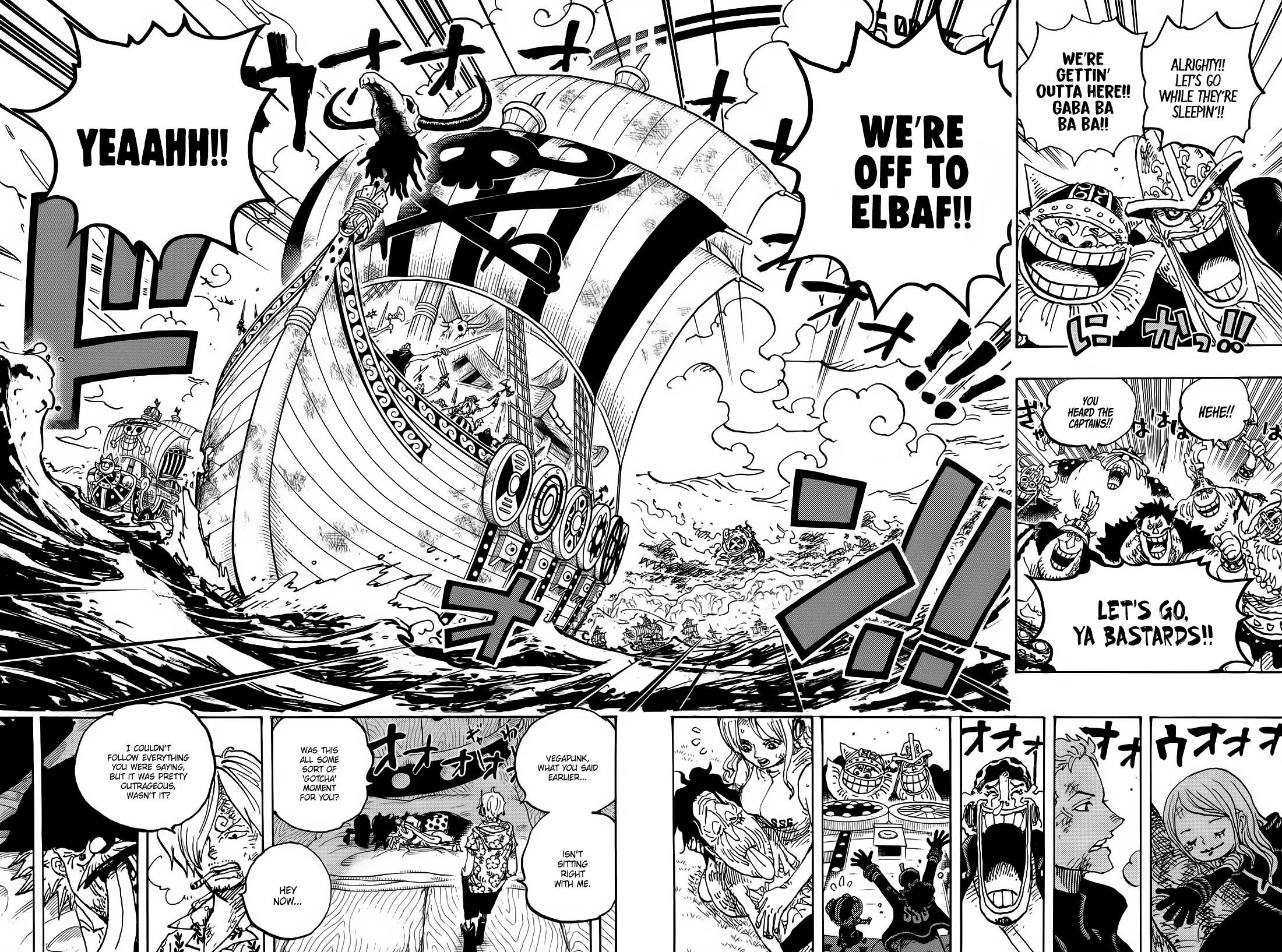 One Piece Chapter 1123 - Page 4 in English