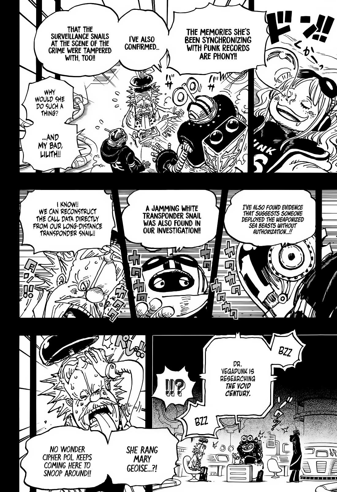 One Piece Chapter 1123 - Page 7 in English