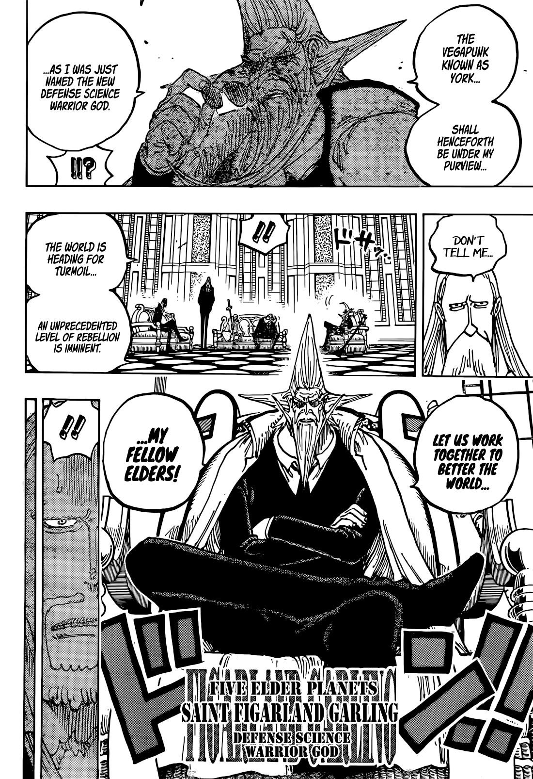 One Piece Chapter 1125 - Page 10 in English