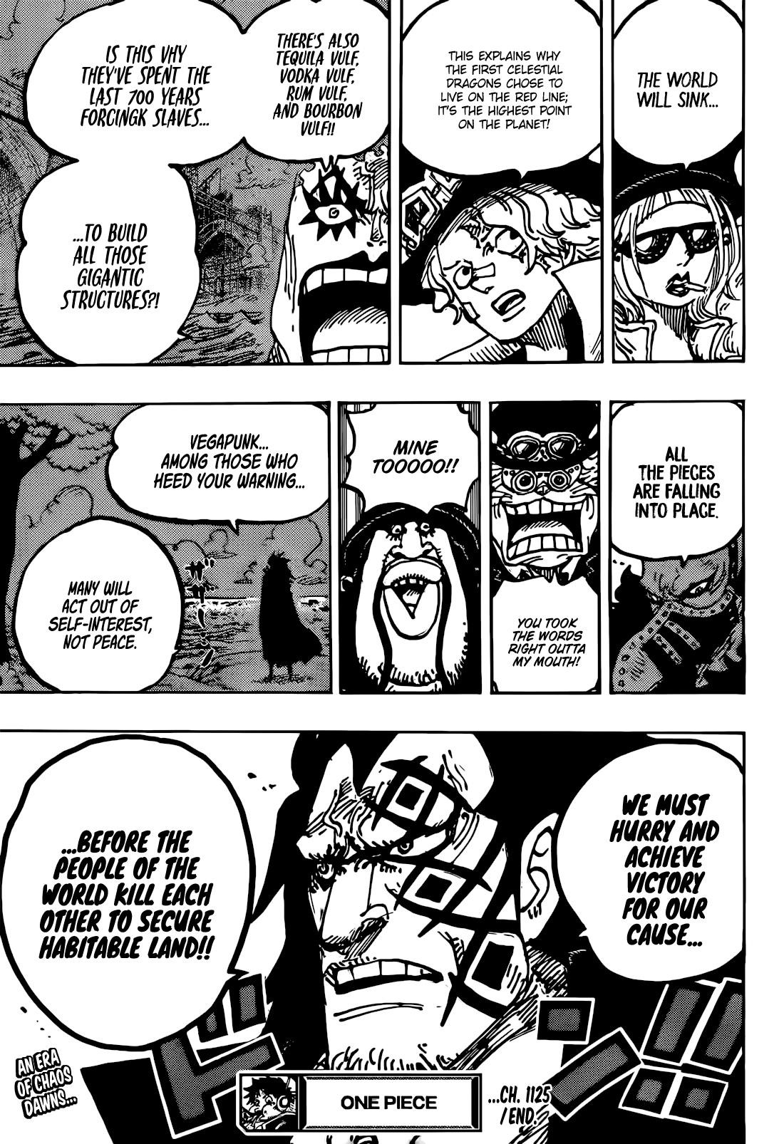 One Piece Chapter 1125 - Page 16 in English