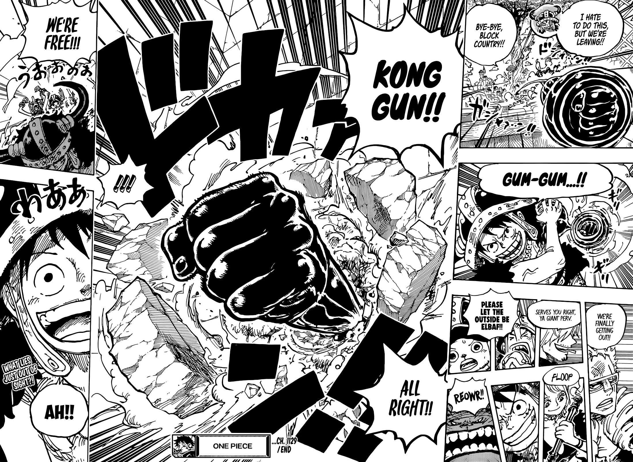 One Piece Chapter 1129 - Page 15 in English