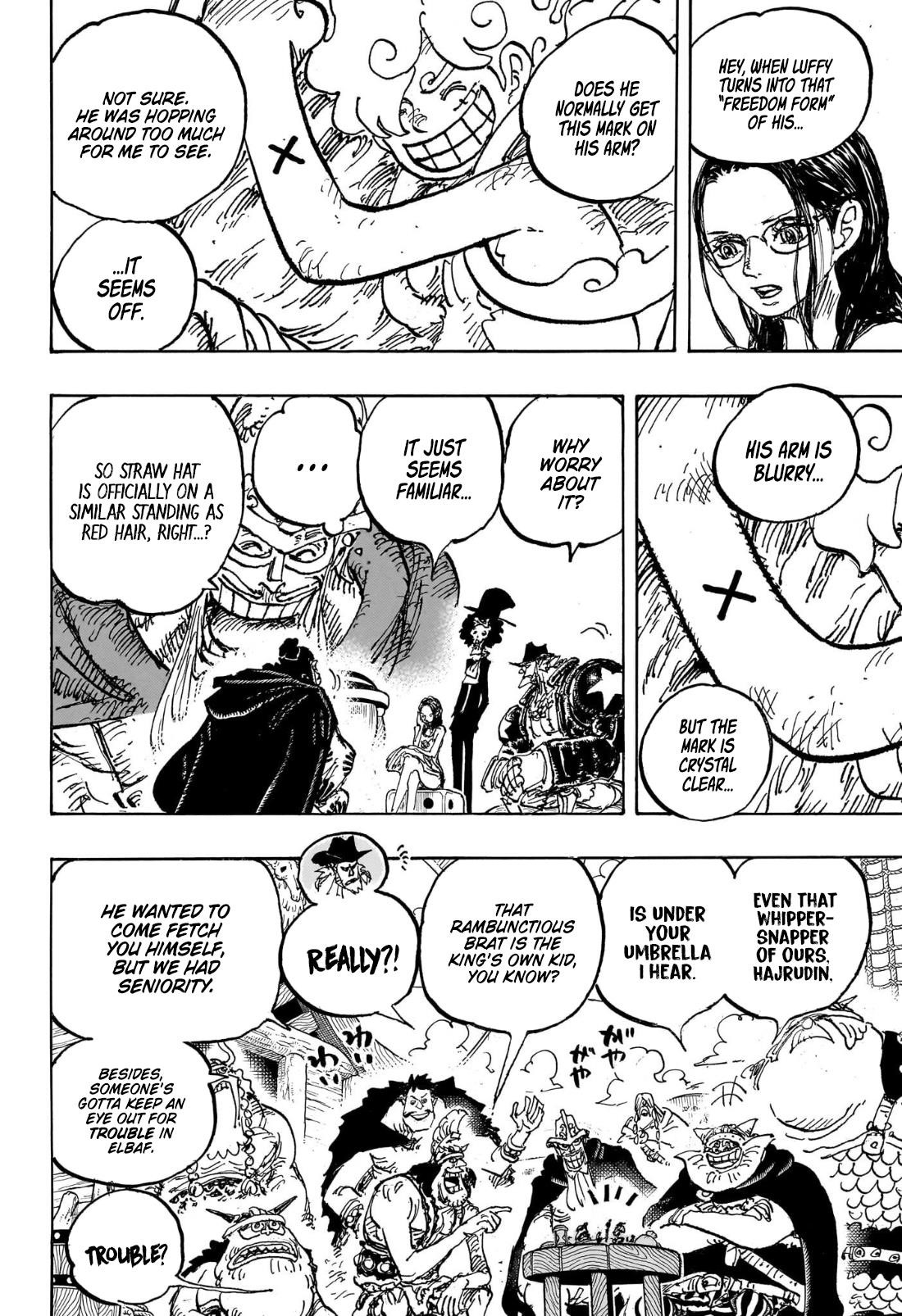 One Piece Chapter 1130 - Page 10 in English
