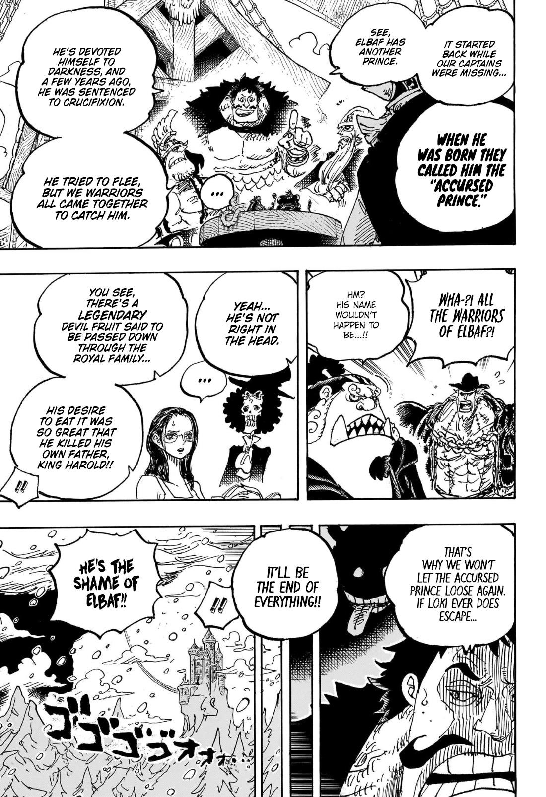 One Piece Chapter 1130 - Page 11 in English