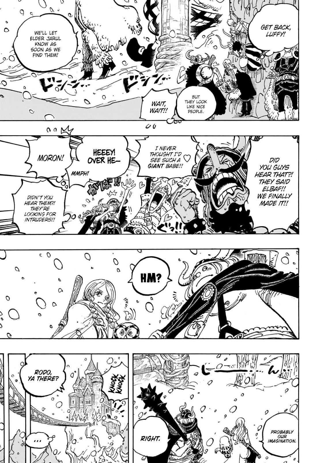 One Piece Chapter 1130 - Page 5 in English