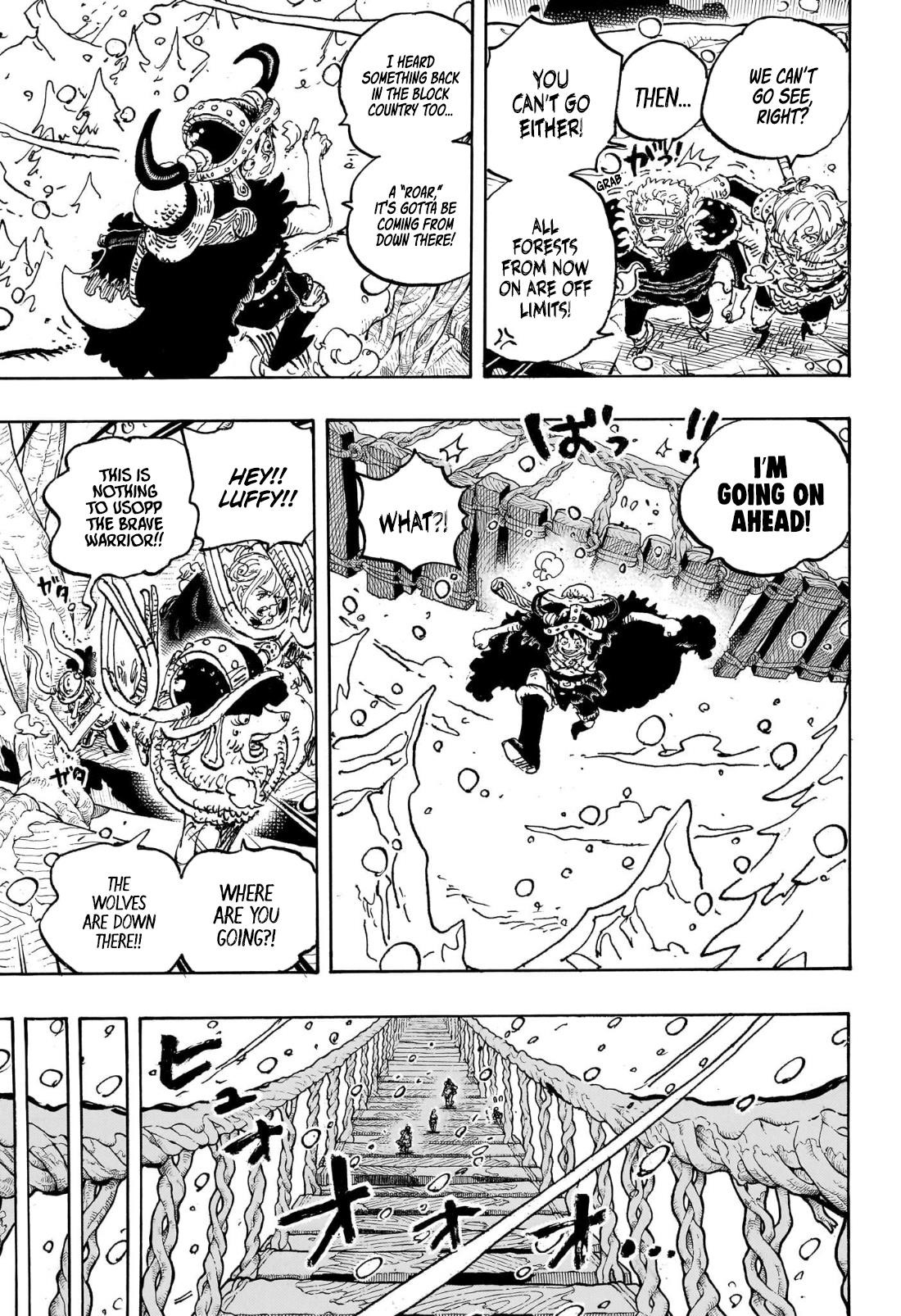 One Piece Chapter 1130 - Page 7 in English