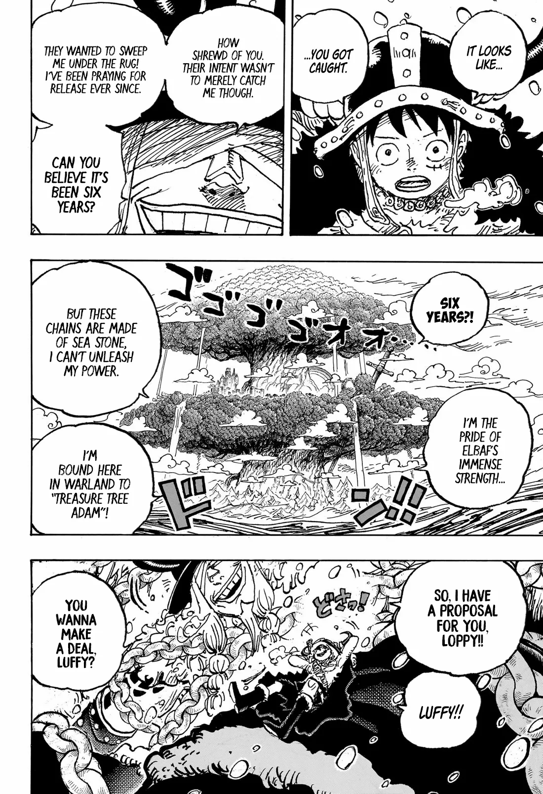 One Piece Chapter 1131 - Page 4 in English