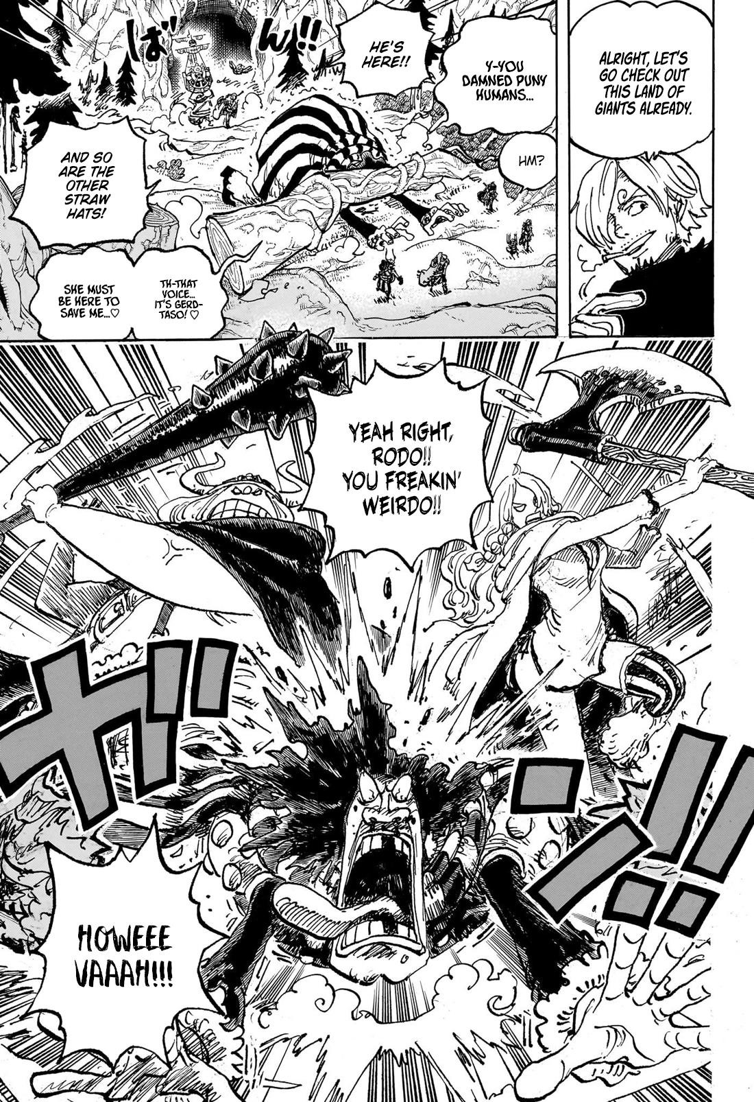 One Piece Chapter 1132 - Page 10 in English