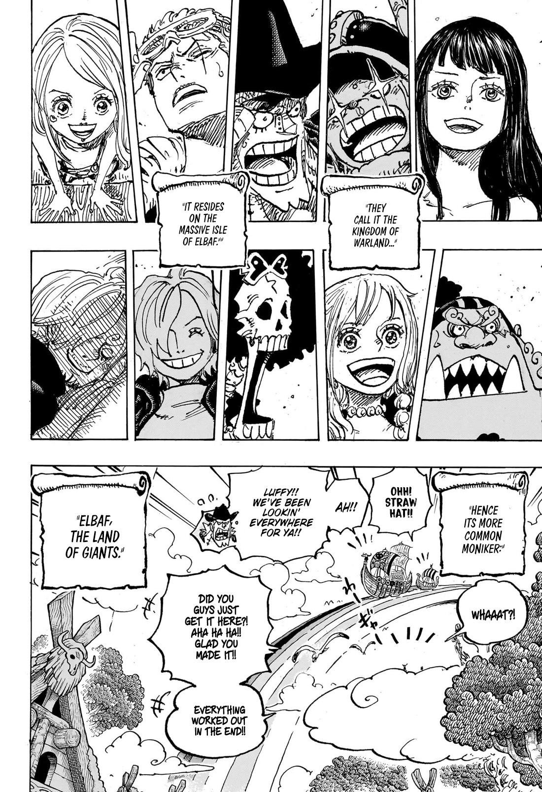 One Piece Chapter 1132 - Page 14 in English
