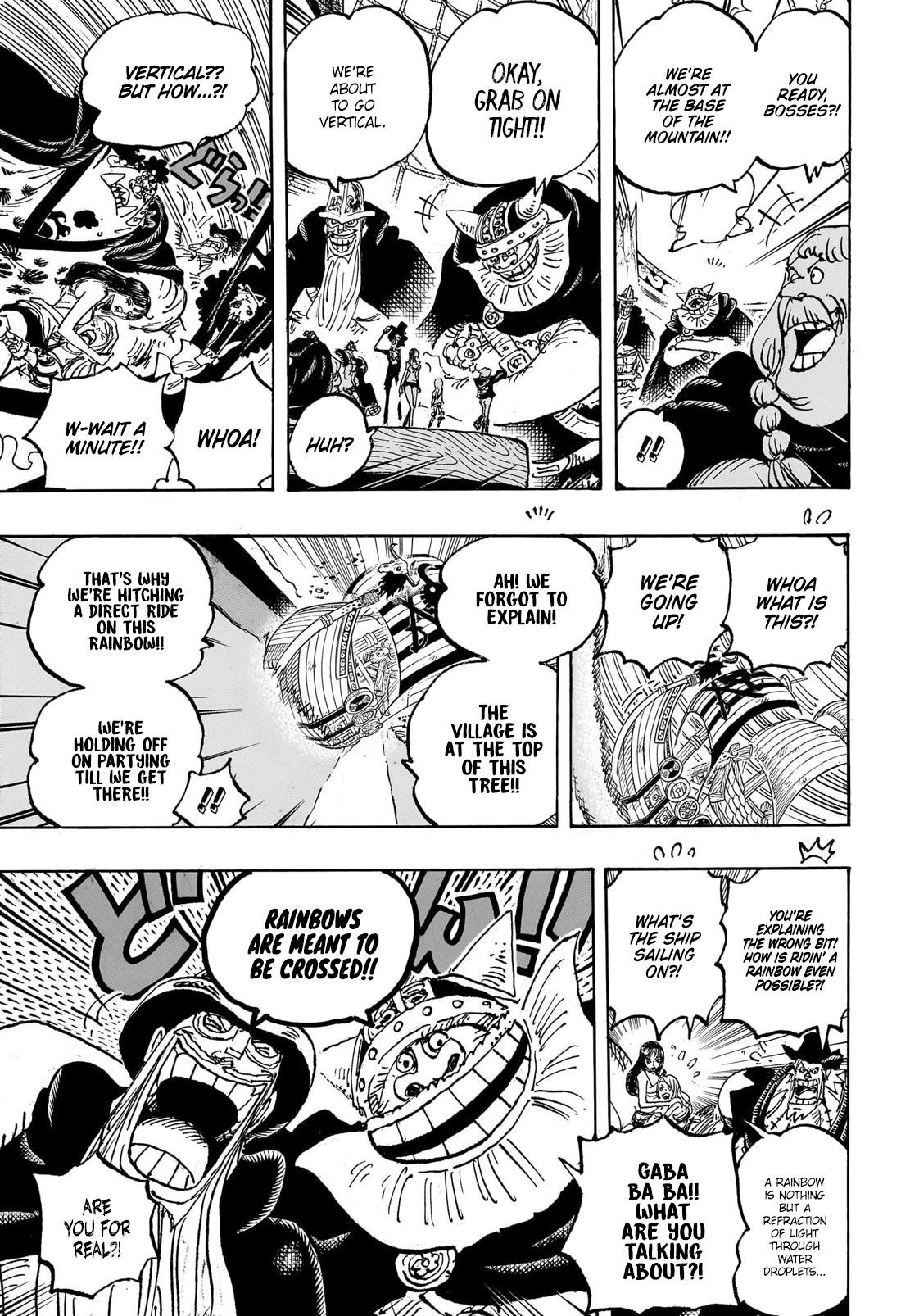 One Piece Chapter 1132 - Page 5 in English
