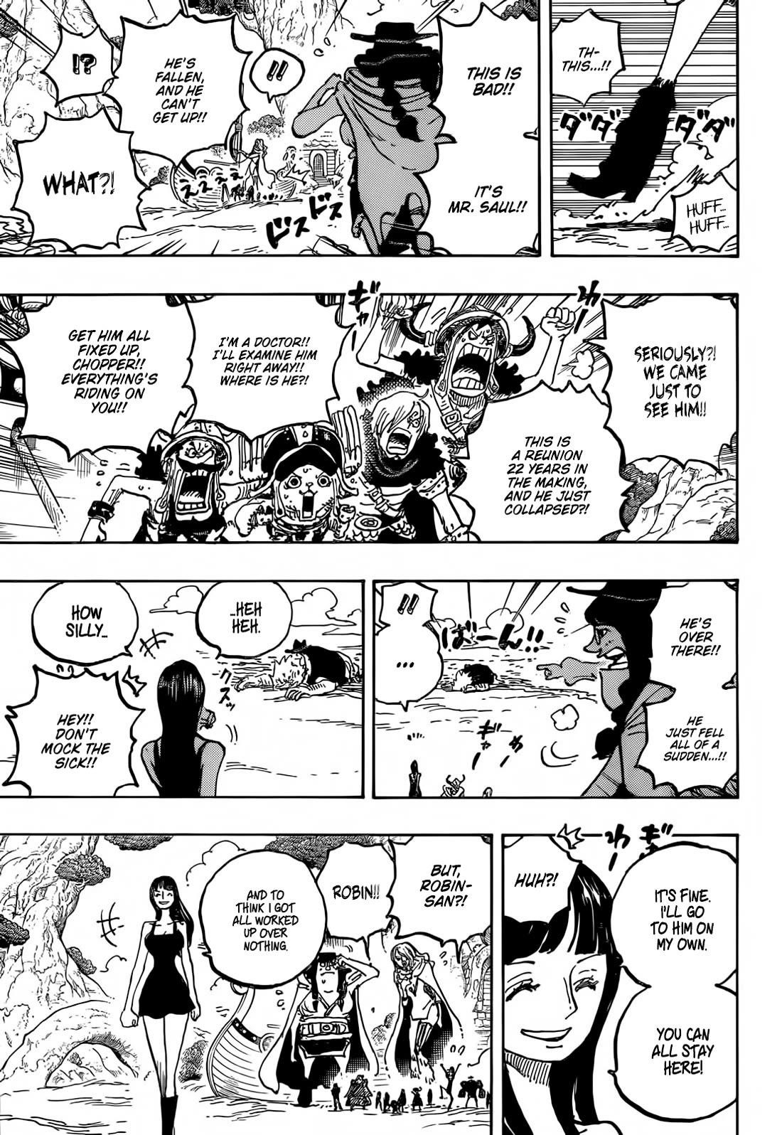 One Piece Chapter 1133 - Page 10 in English