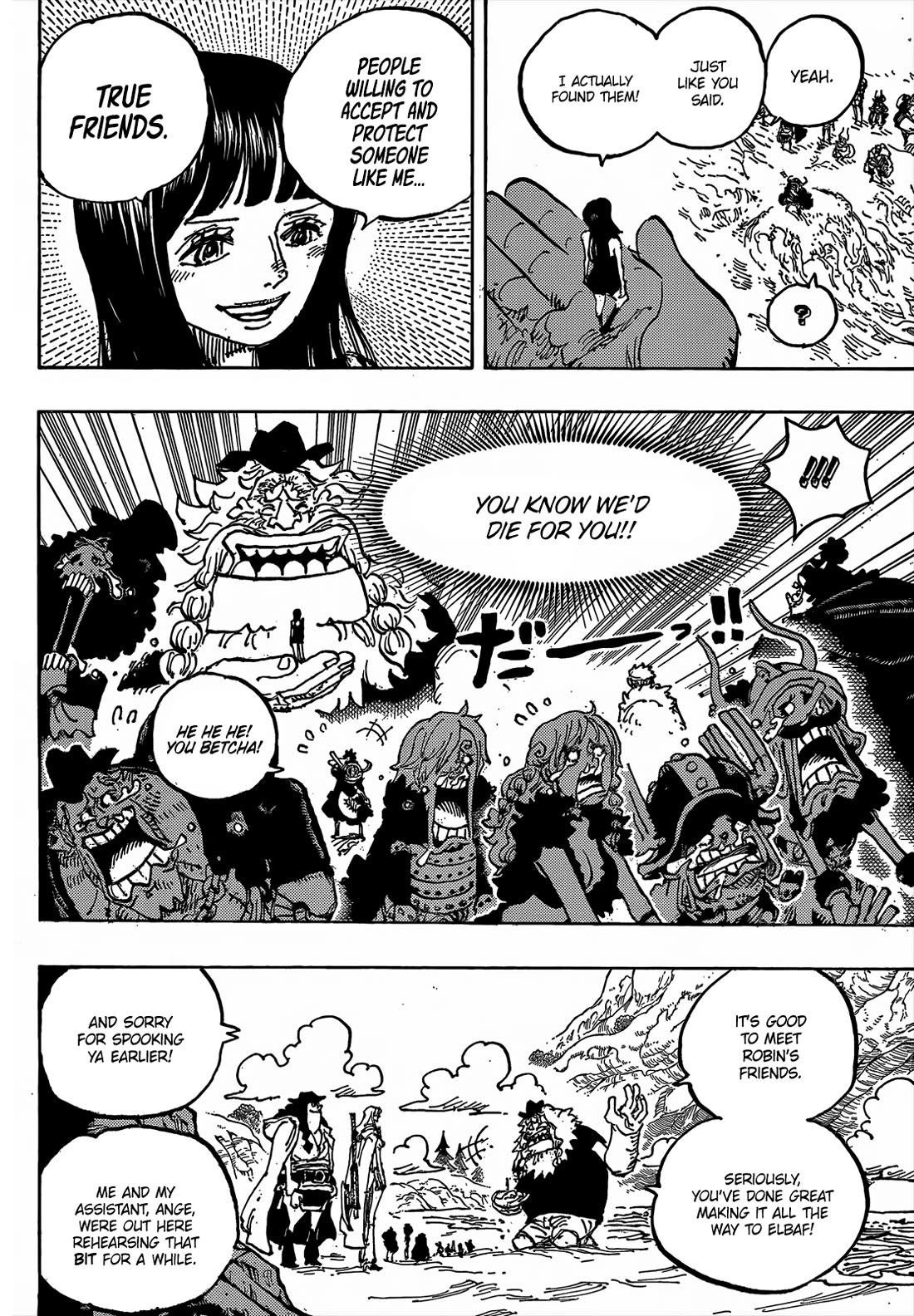 One Piece Chapter 1134 - Page 4 in English