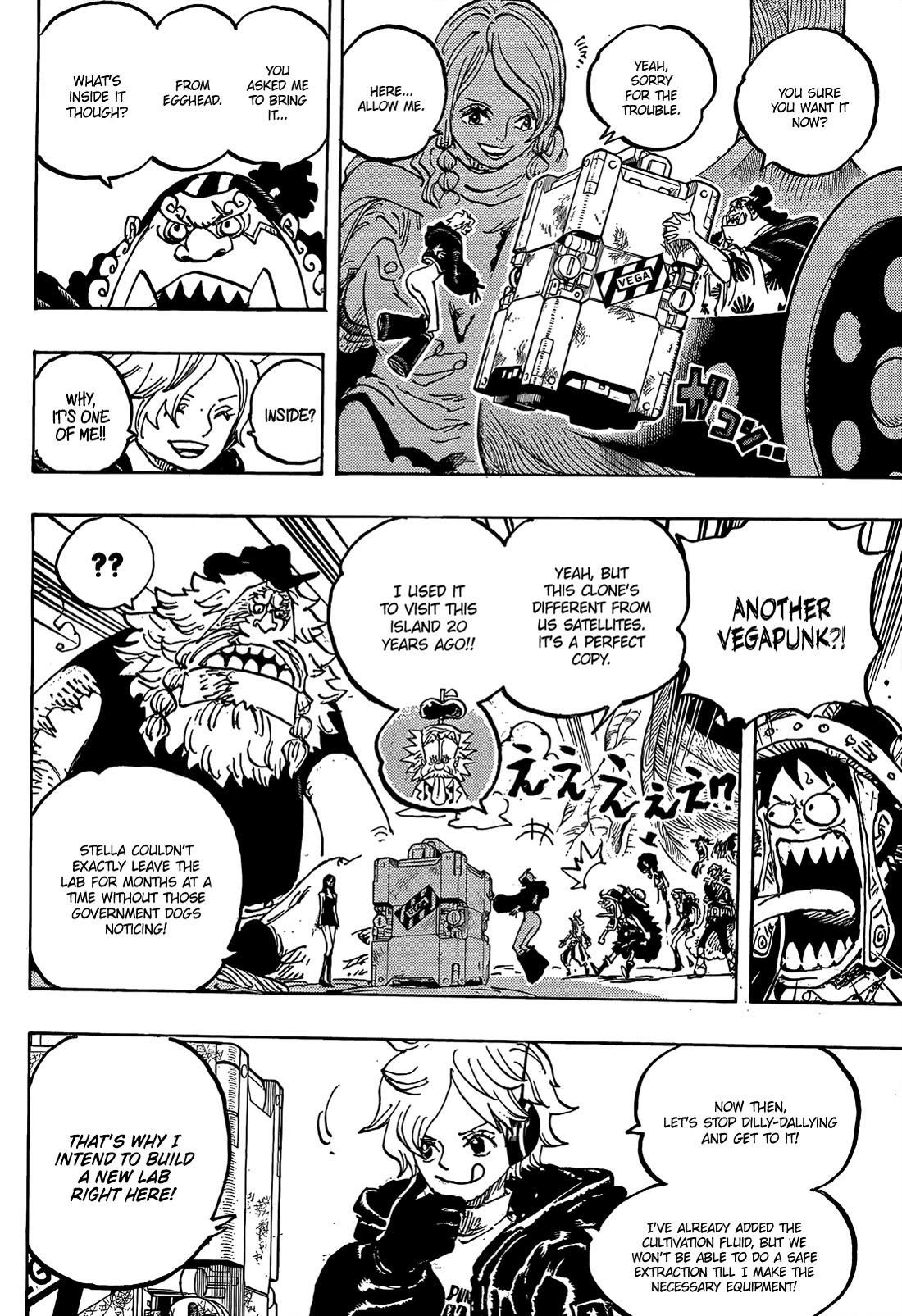One Piece Chapter 1134 - Page 6 in English
