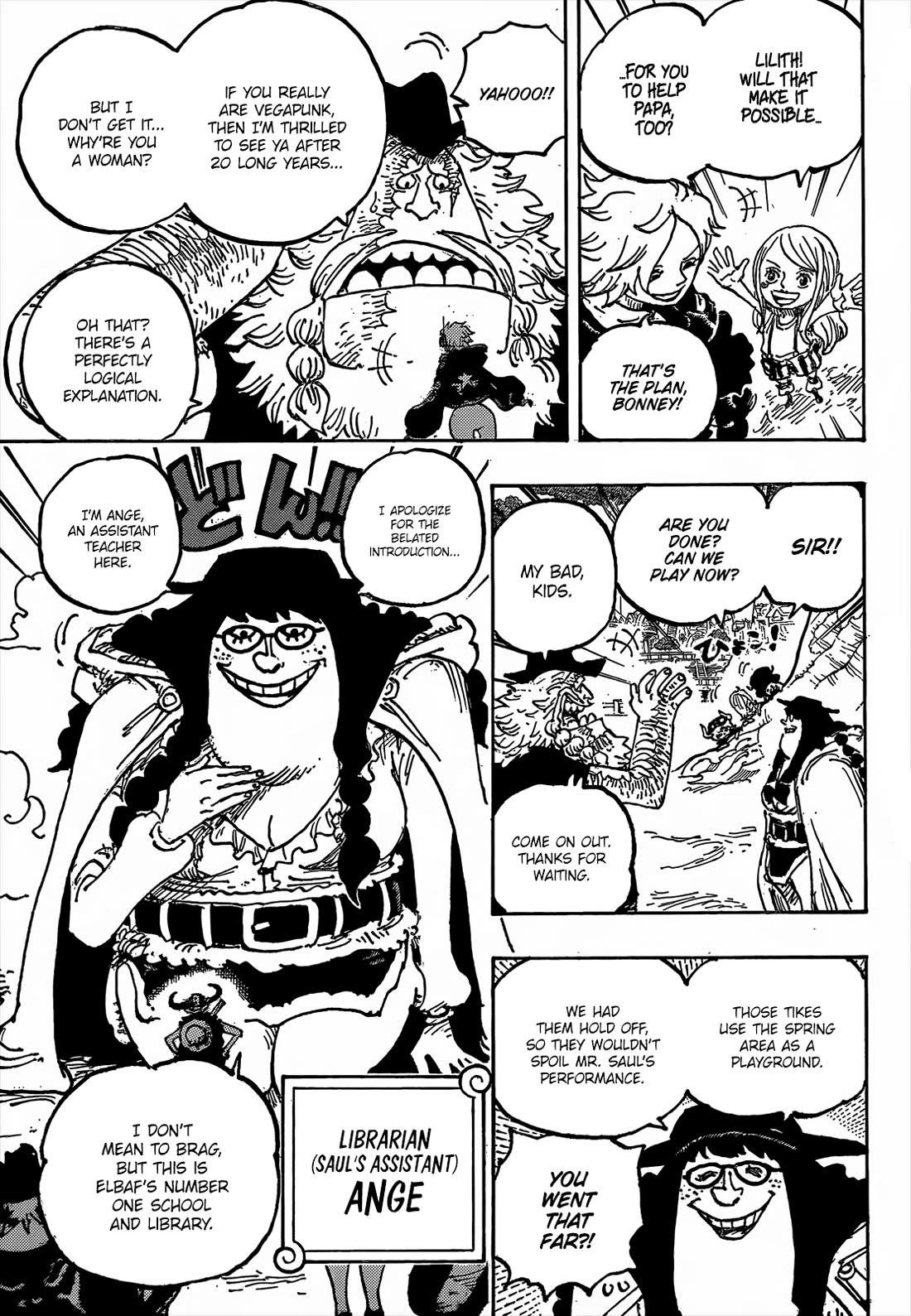One Piece Chapter 1134 - Page 7 in English