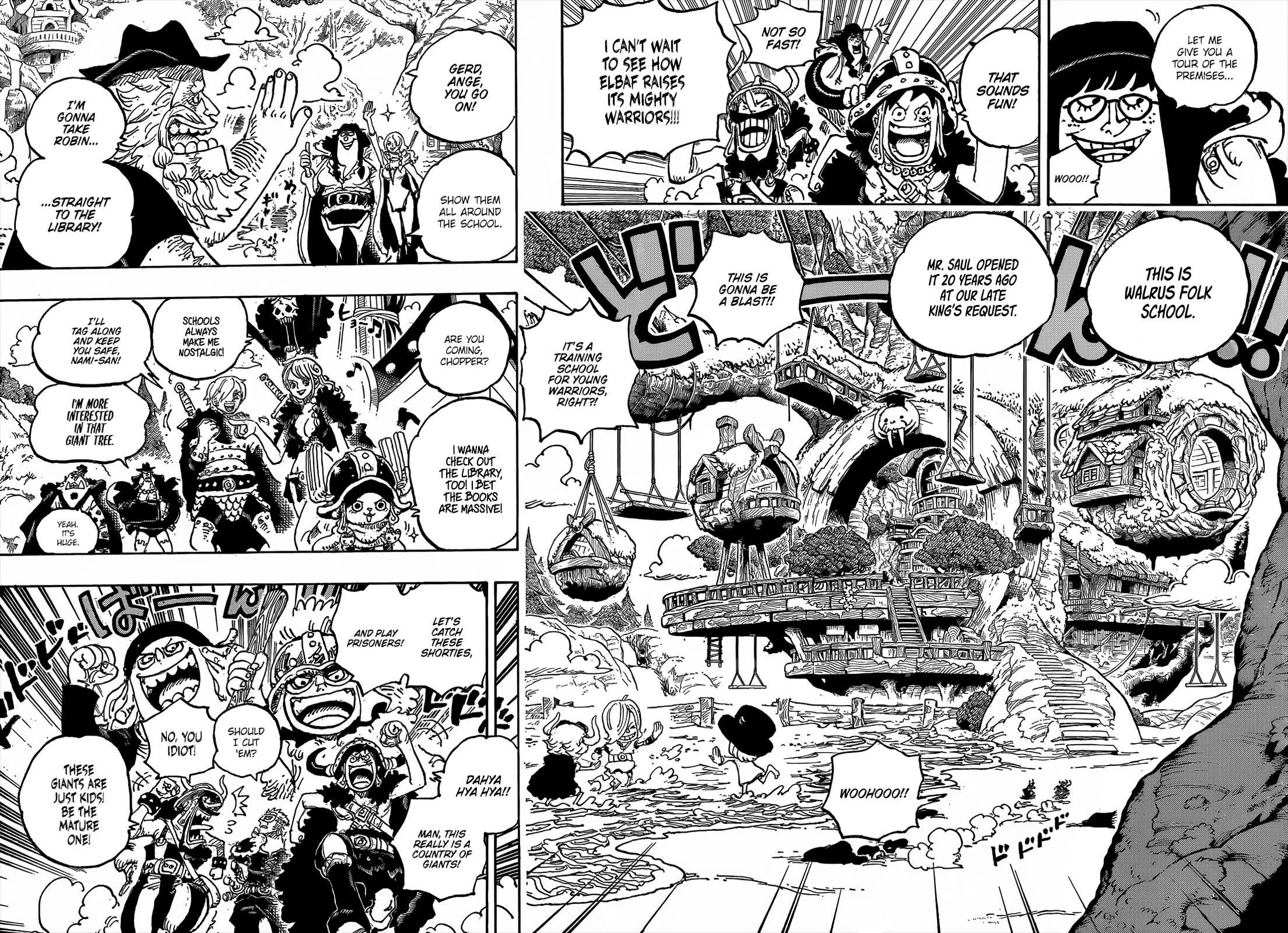 One Piece Chapter 1134 - Page 8 in English