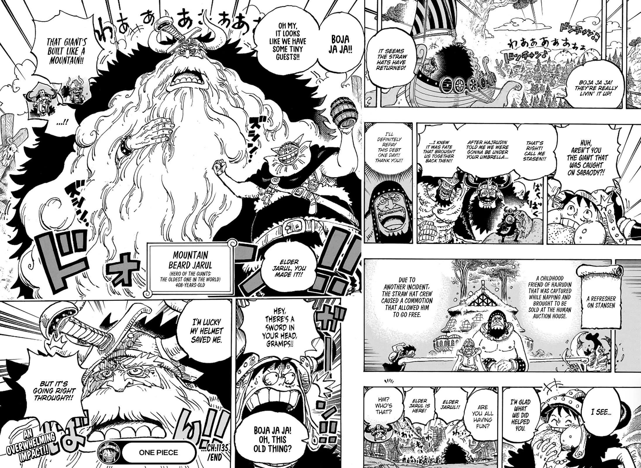 One Piece Chapter 1135 - Page 14 in English