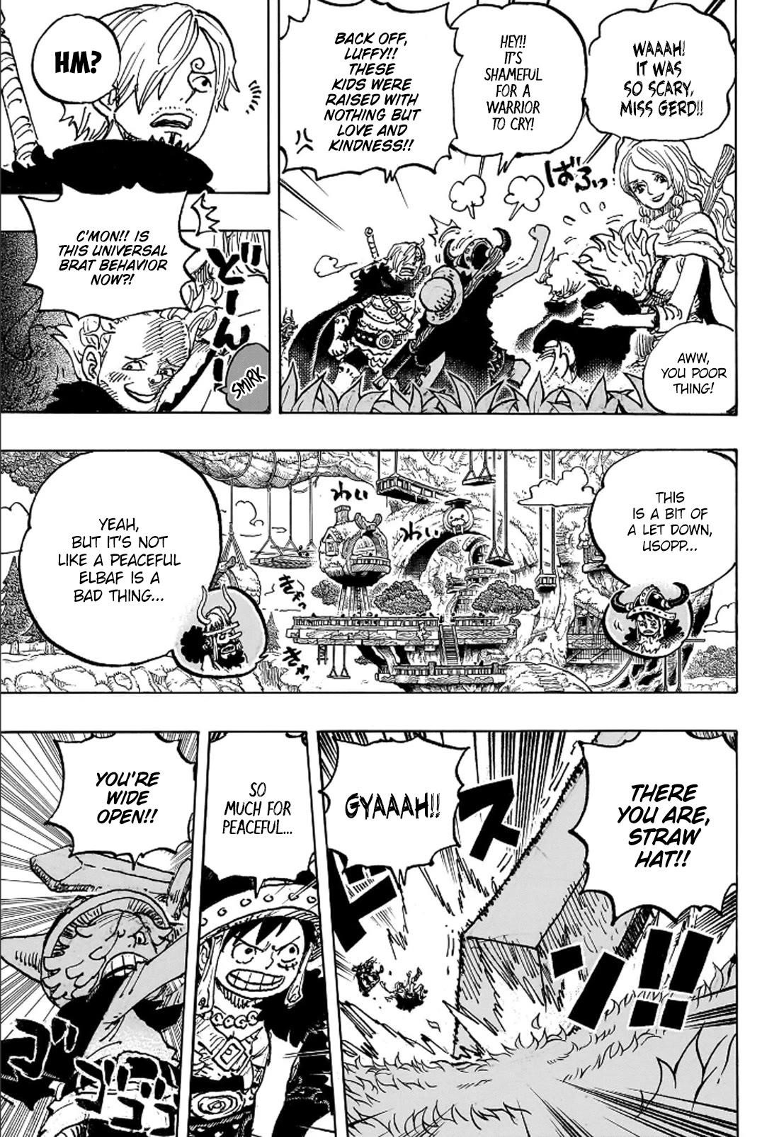 One Piece Chapter 1135 - Page 6 in English
