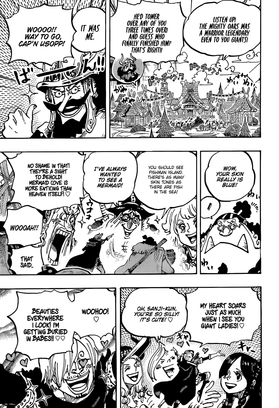 One Piece Chapter 1136 - Page 4 in English
