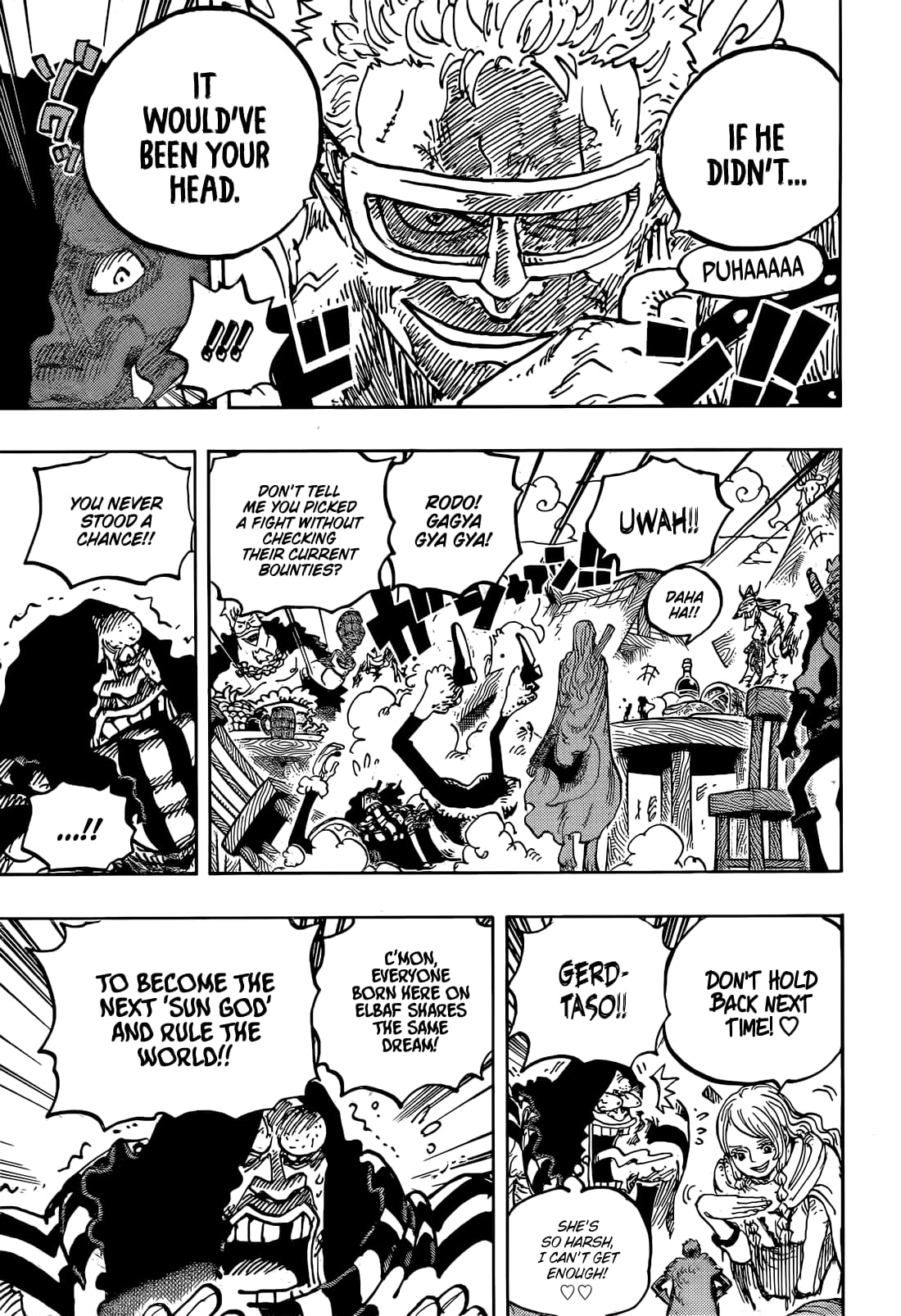 One Piece Chapter 1136 - Page 6 in English