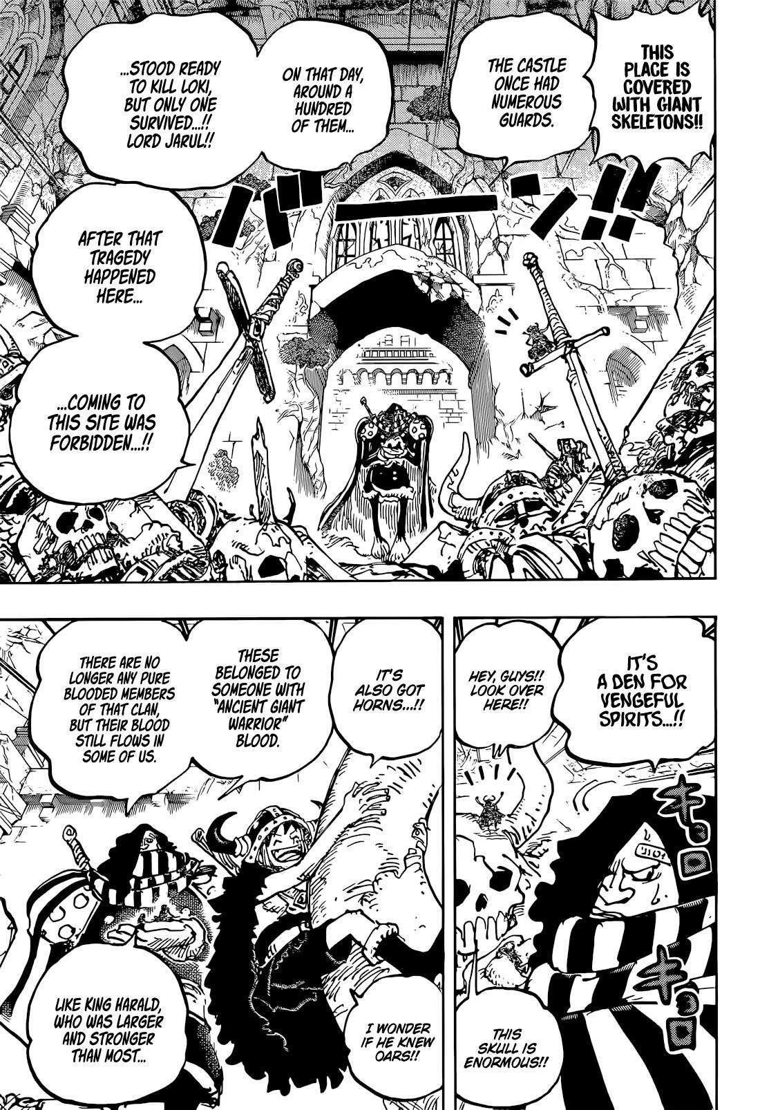 One Piece Chapter 1137 - Page 5 in English