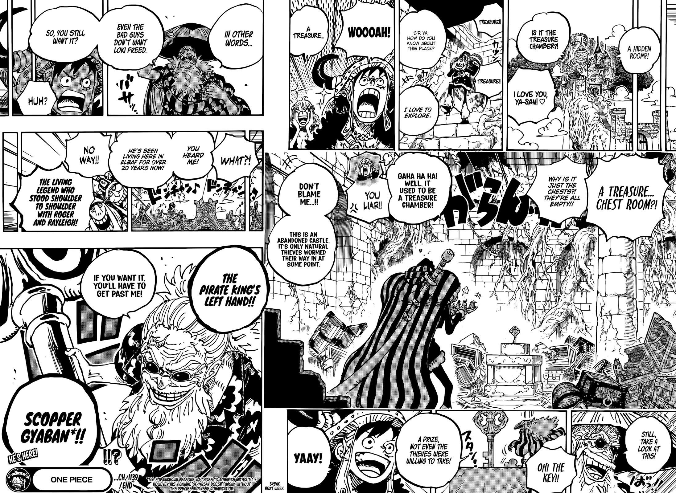 One Piece Chapter 1139 - Page 13 in English