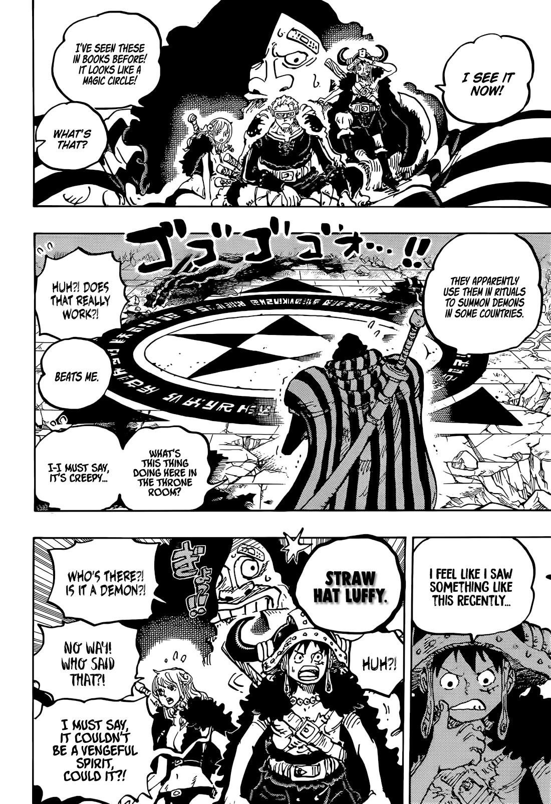 One Piece Chapter 1139 - Page 5 in English