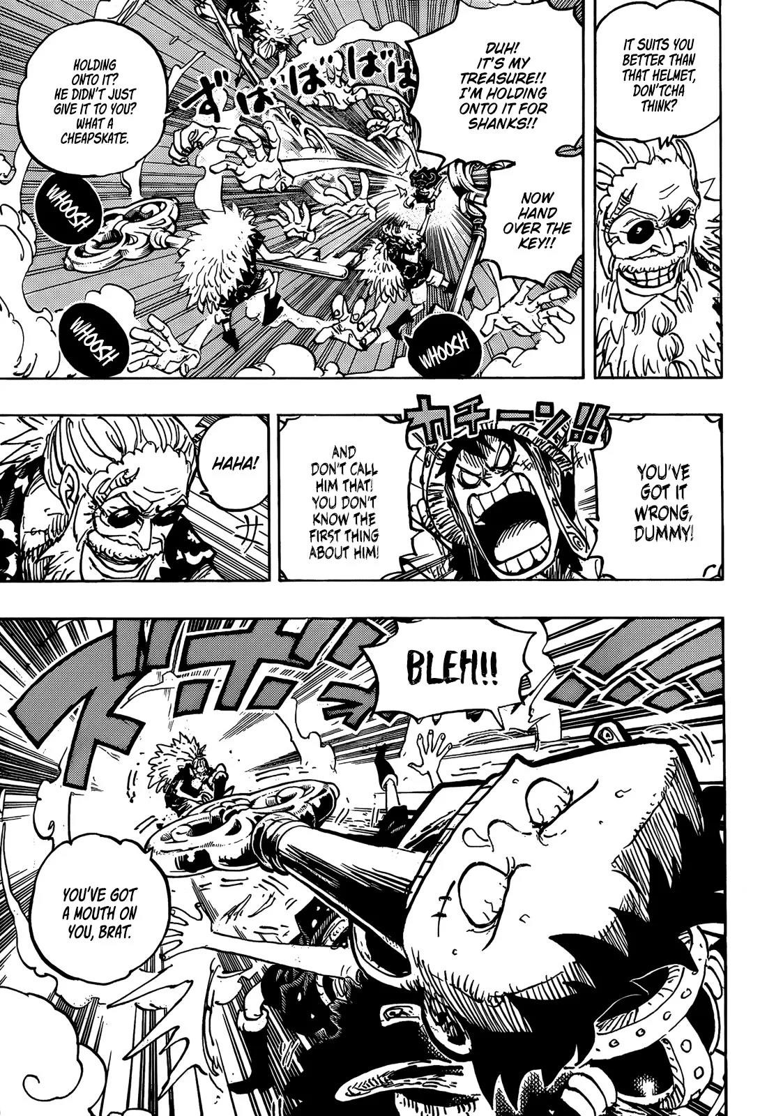 One Piece Chapter 1140 - Page 5 in English
