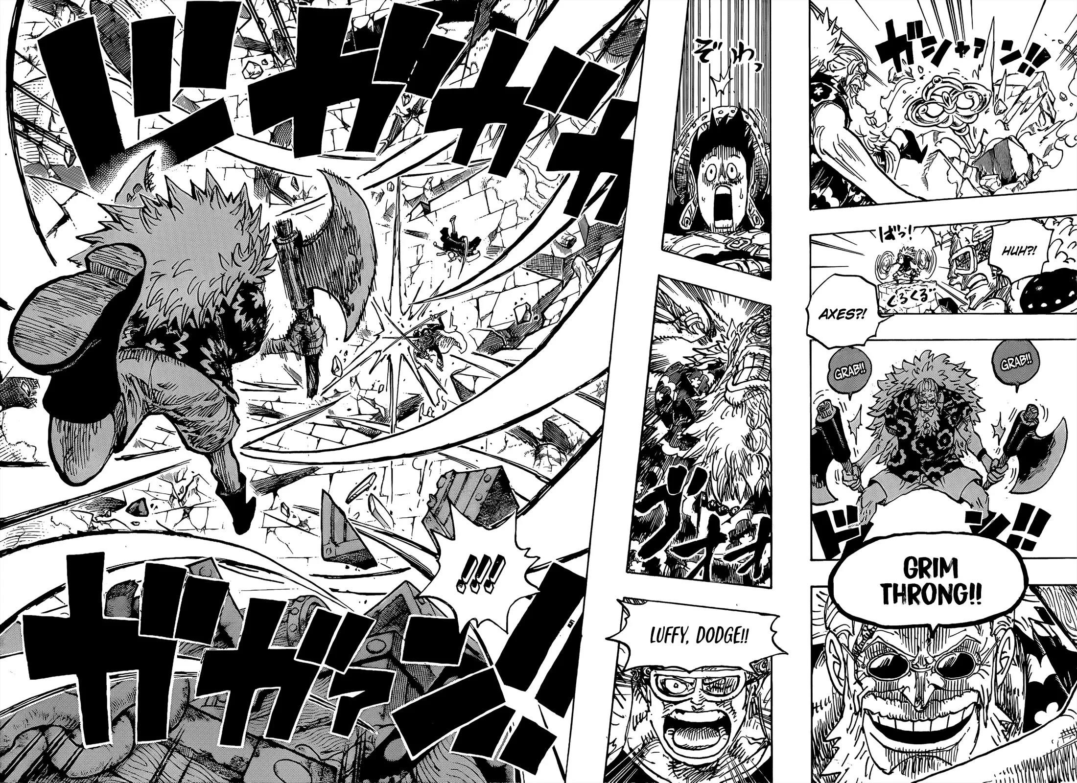 One Piece Chapter 1140 - Page 6 in English