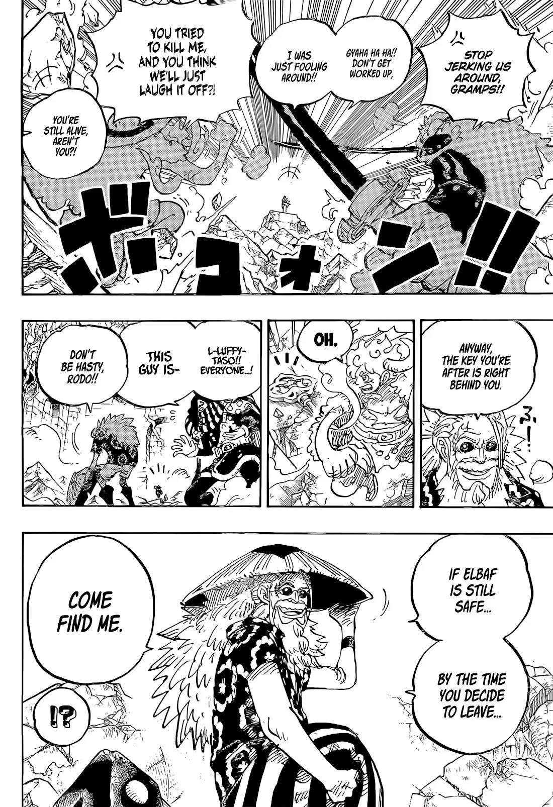 One Piece Chapter 1140 - Page 9 in English