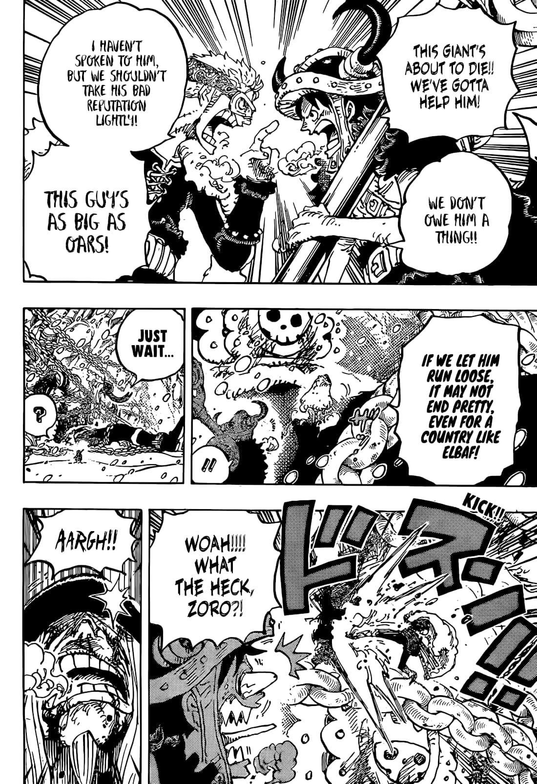 One Piece Chapter 1141 - Page 10 in English