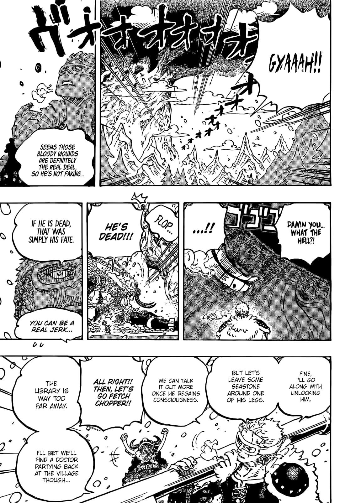 One Piece Chapter 1141 - Page 11 in English