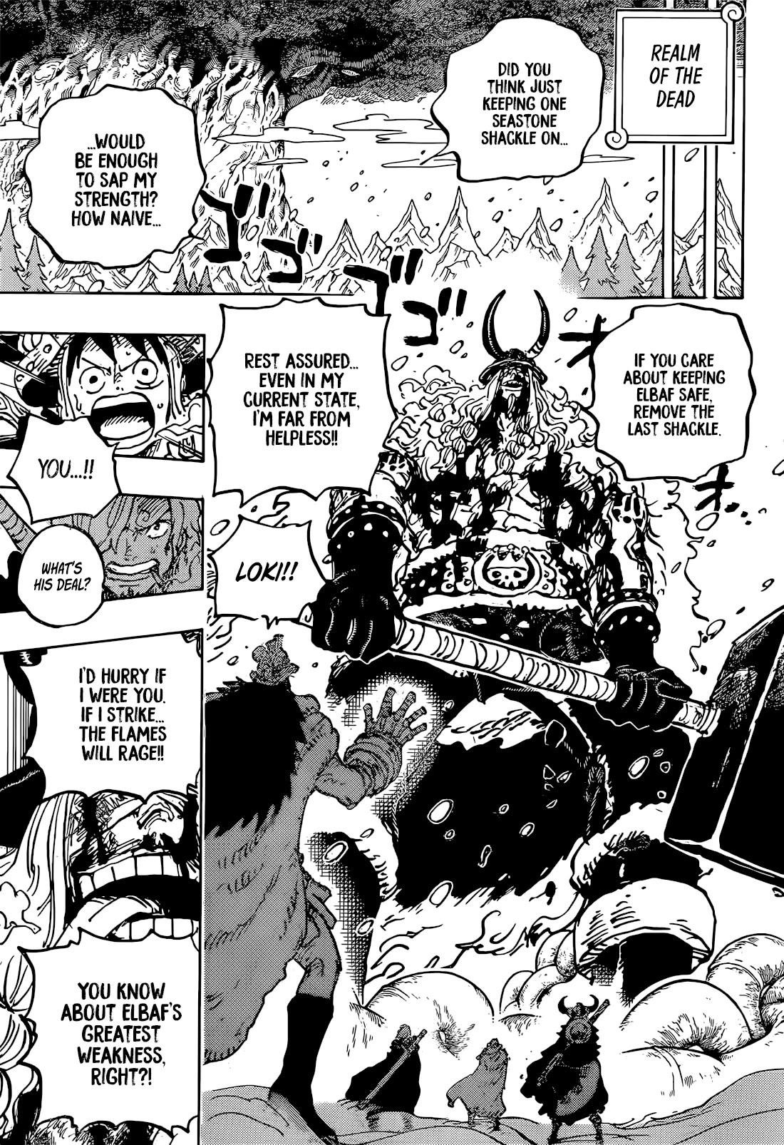 One Piece Chapter 1142 - Page 11 in English