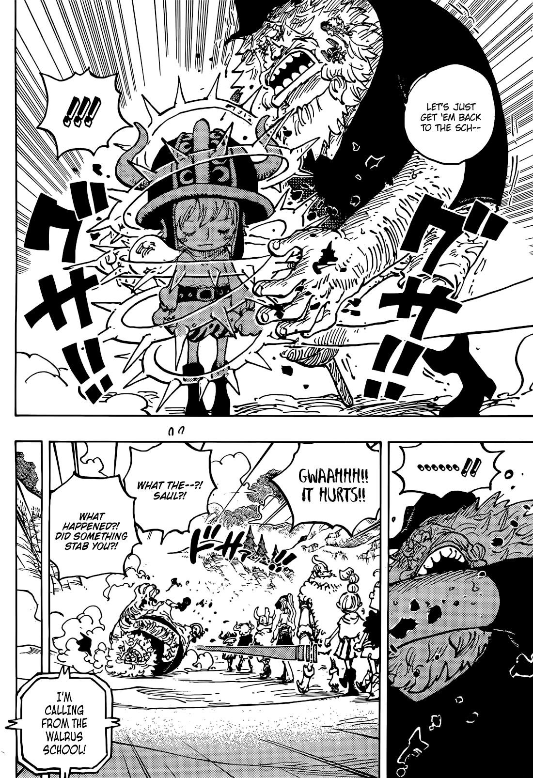 One Piece Chapter 1143 - Page 4 in English