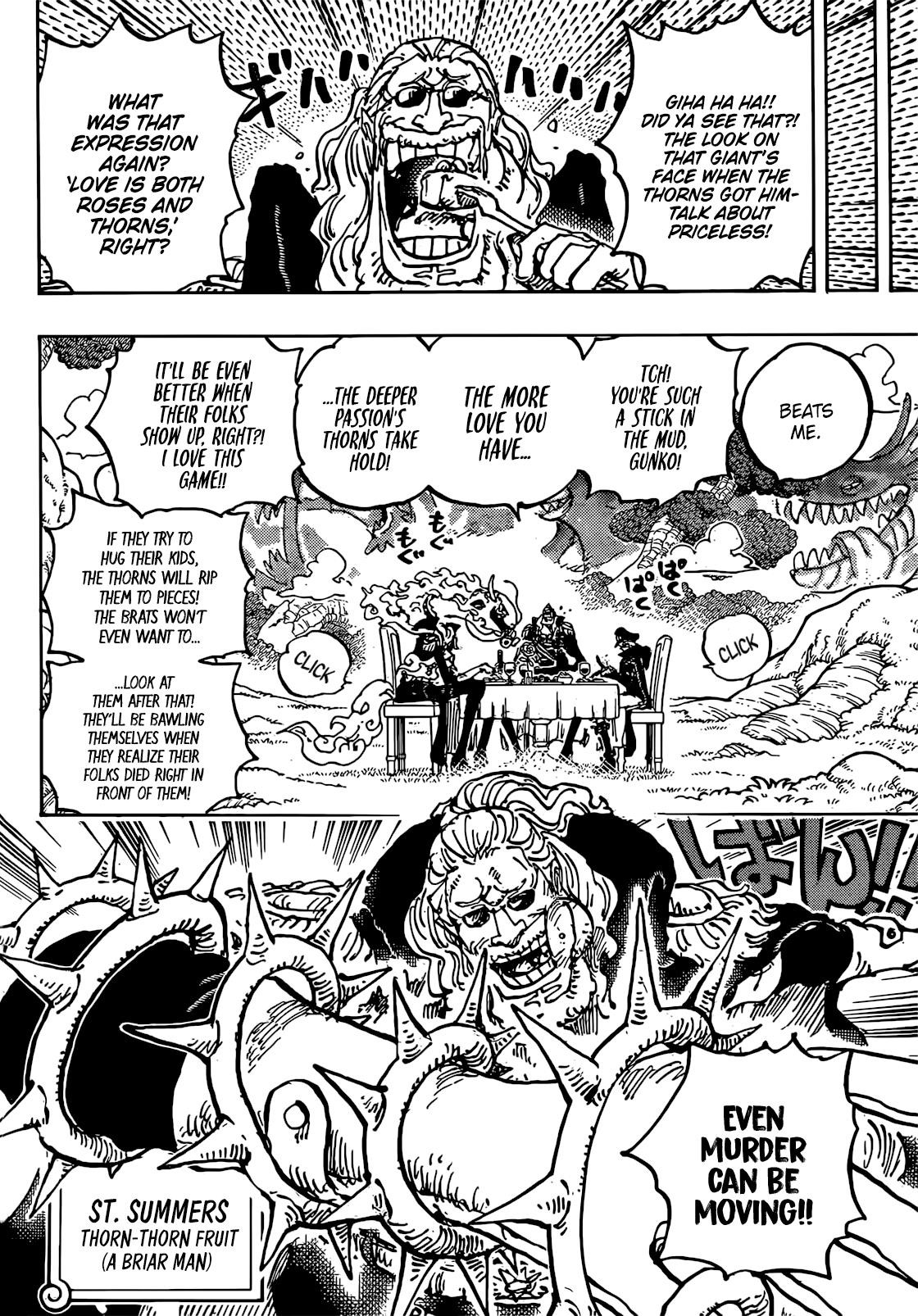 One Piece Chapter 1143 - Page 8 in English
