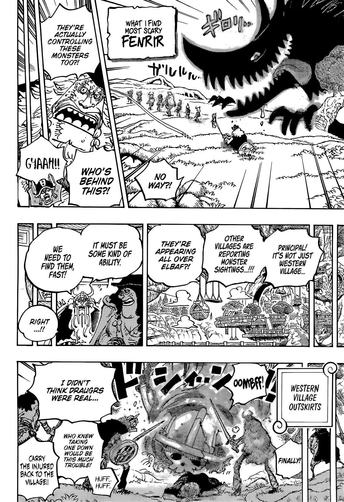 One Piece Chapter 1144 - Page 13 in English