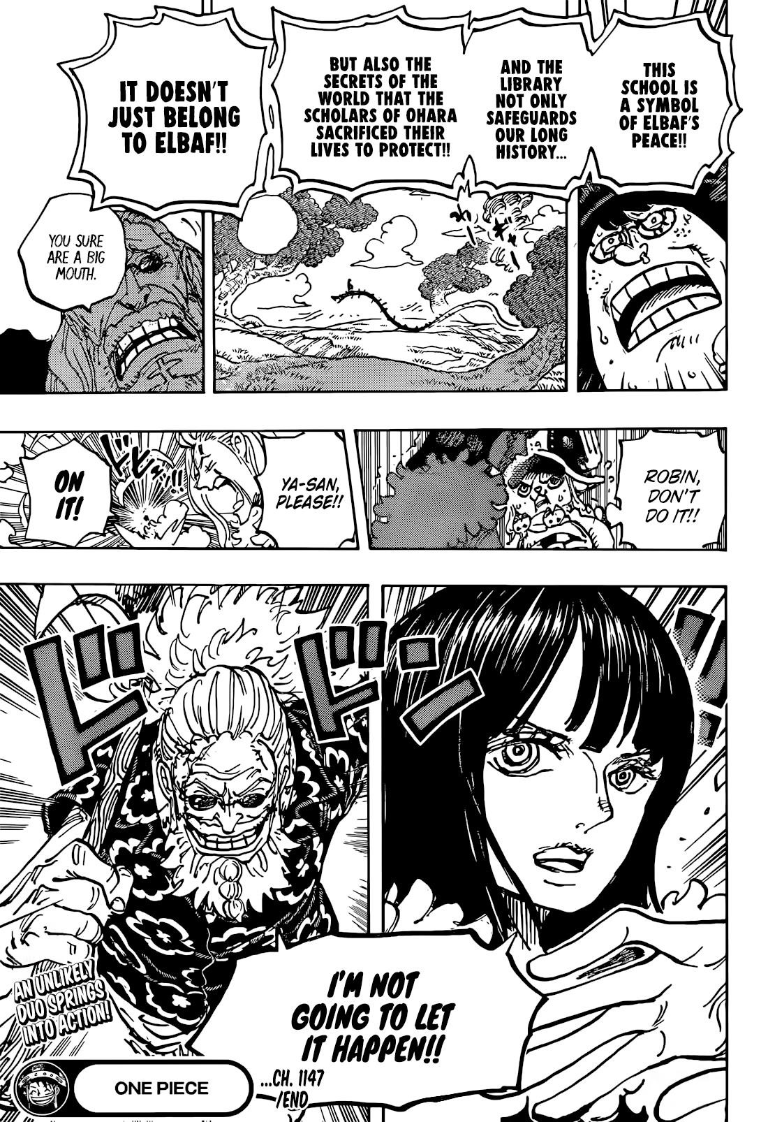 One Piece Chapter 1147 - Page 18 in English