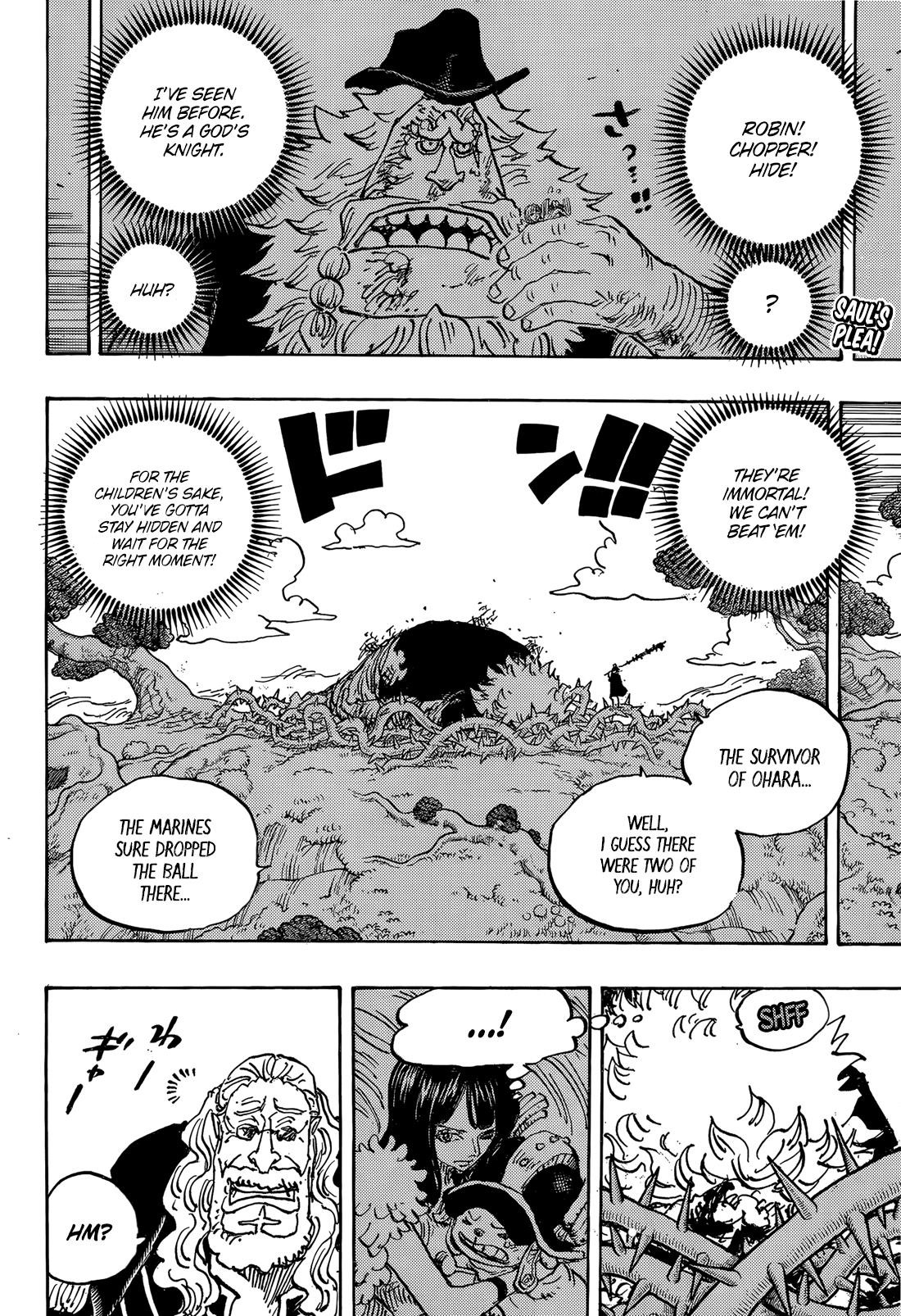 One Piece Chapter 1147 - Page 4 in English